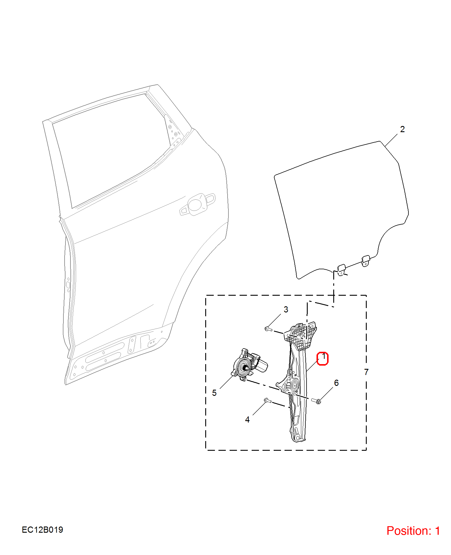 MG Window Regulator OEM 10373043 FOR MG 10373043-MG_OEM