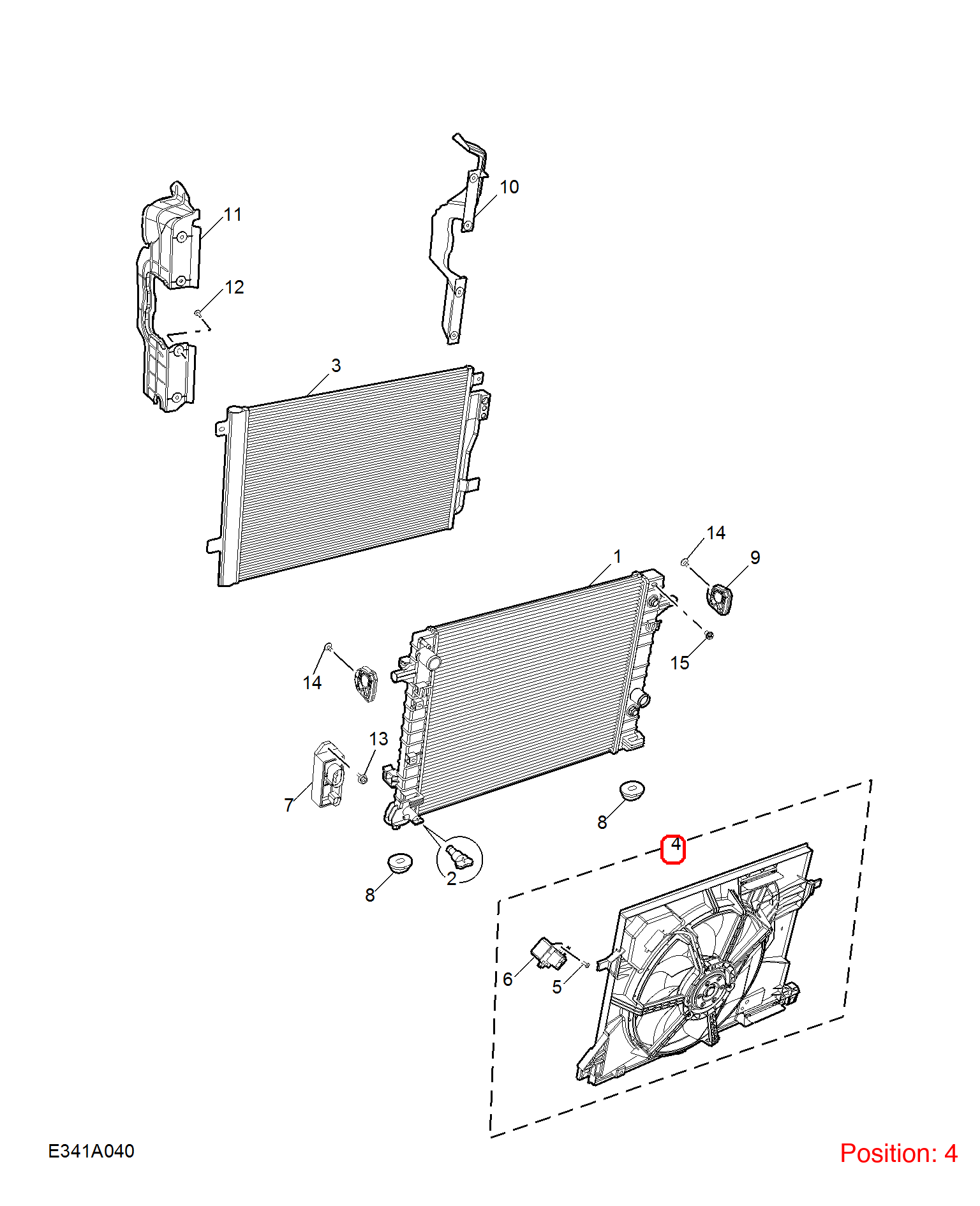 MG Electric fan OEM 10385449 FOR MG 10385449-MG_OEM