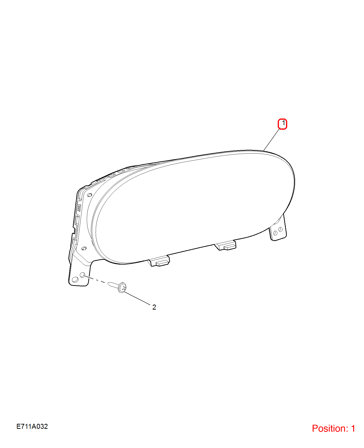 MG Combination instrument assembly OEM 10385679 10385679-MG_OEM