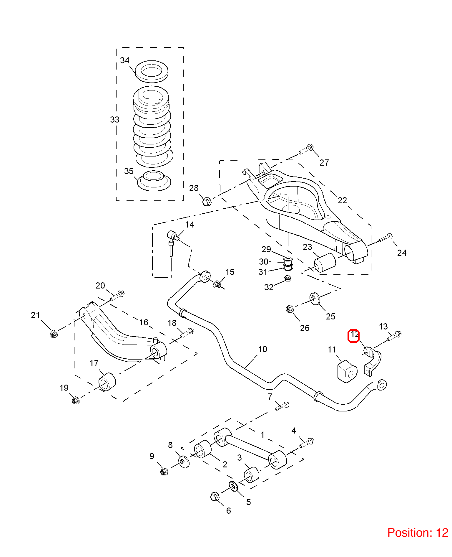 MG Balance bar bracket OEM 10394080 FOR MG RX5 10394080-MG_OEM