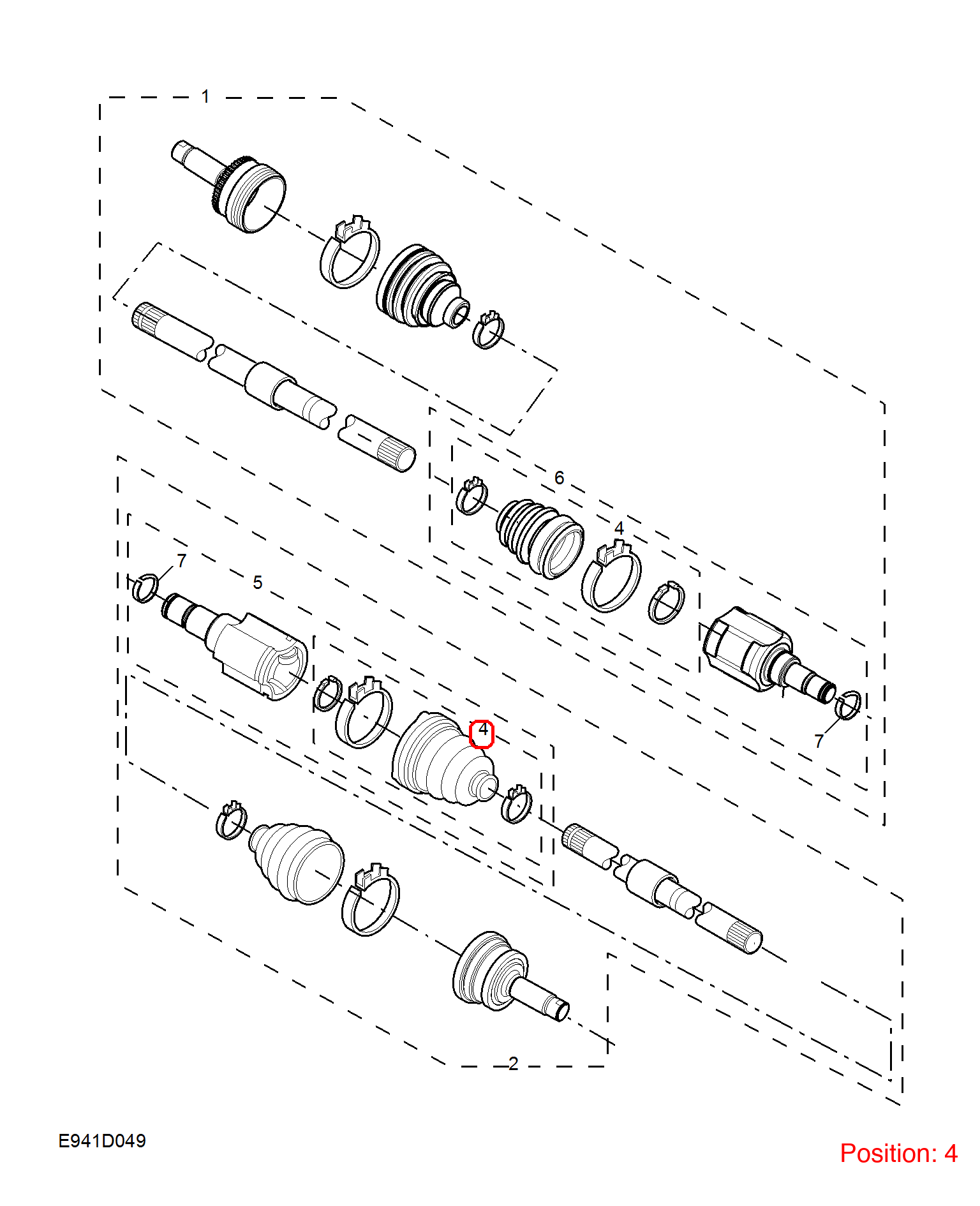 MG CV Boot OEM 10413742 FOR MG 10413742-MG_OEM