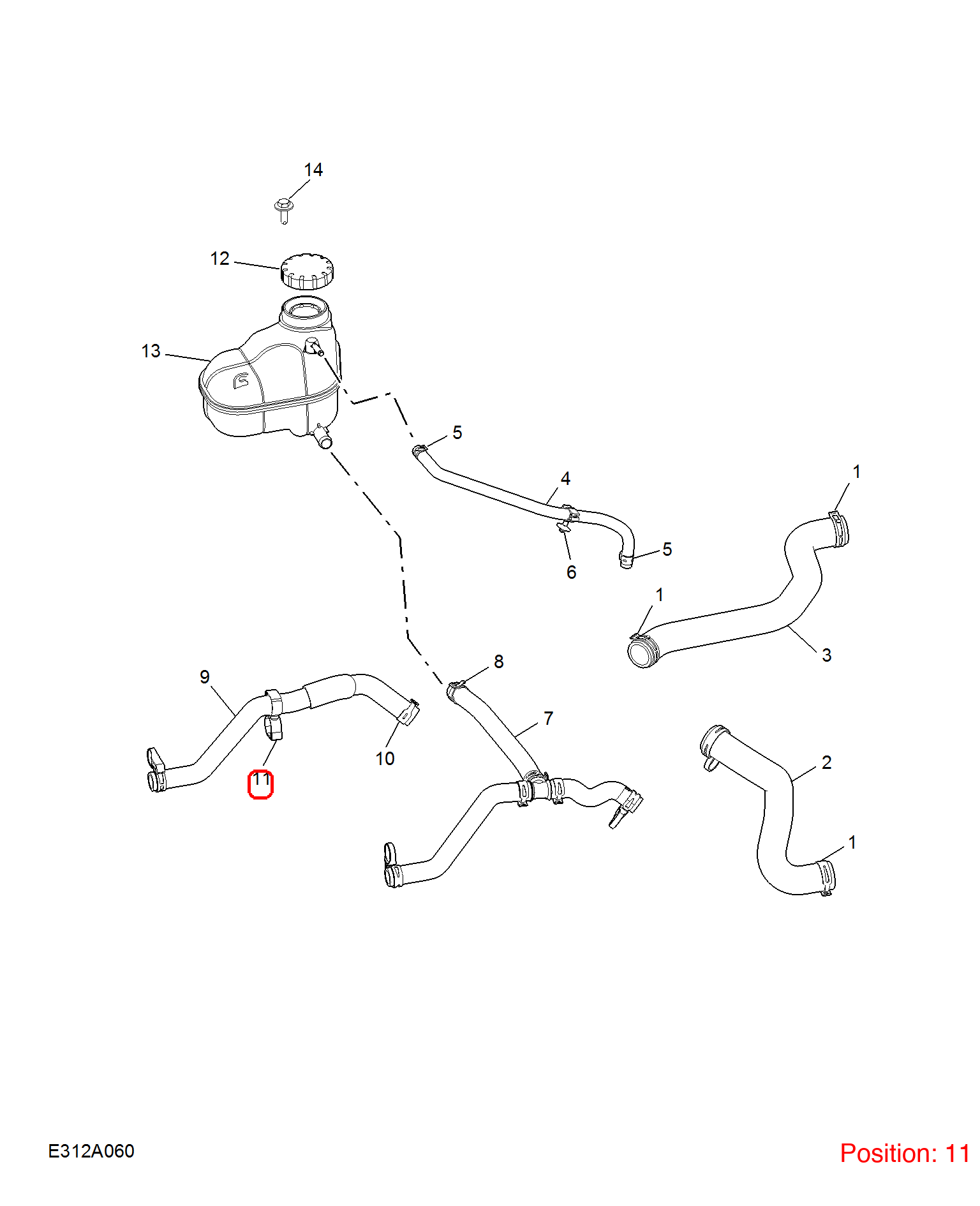 MG Clamp OEM 10414636 FOR MG5 10414636-MG_OEM