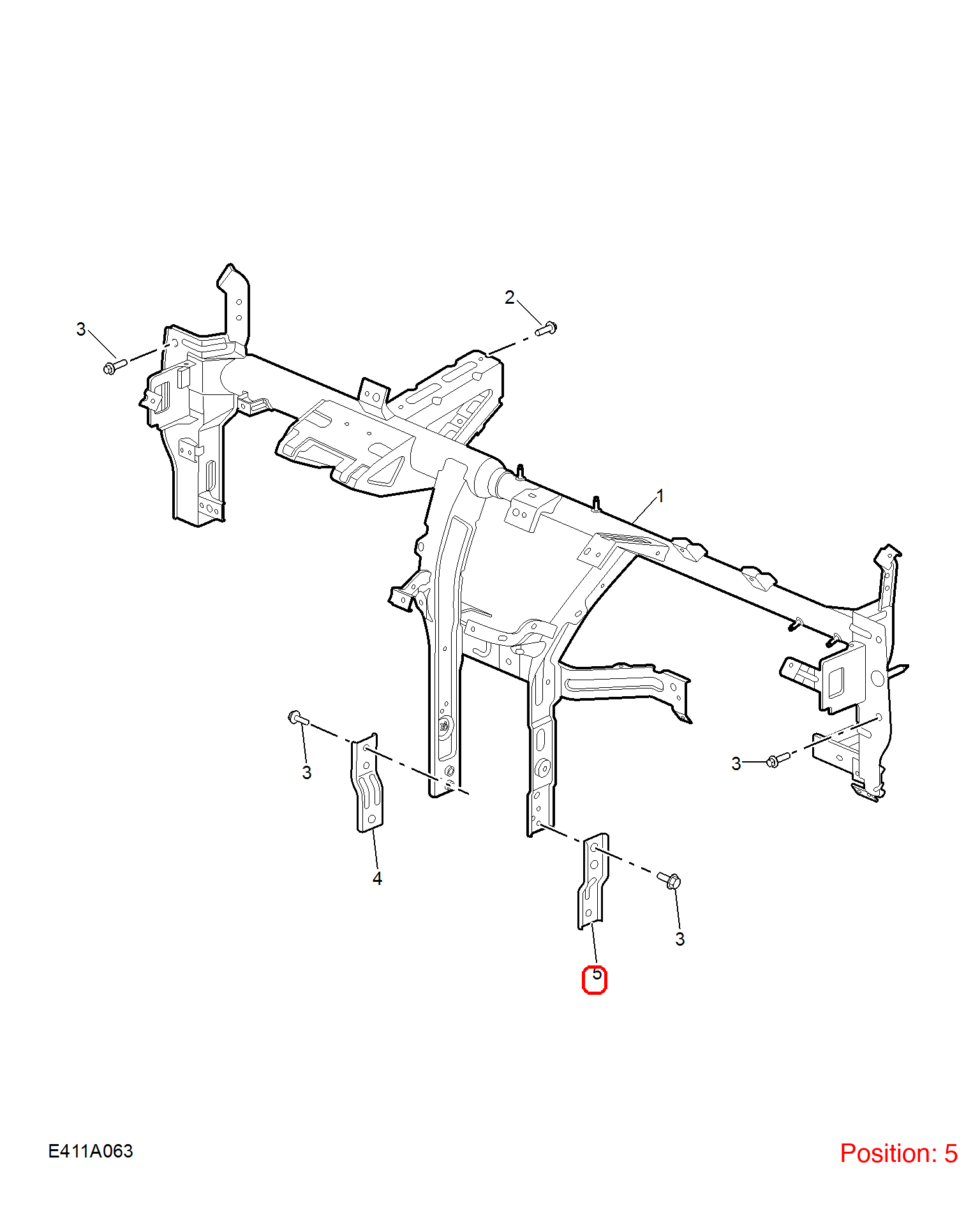MG Bracket OEM 10414989 FOR MG 10414989-MG_OEM