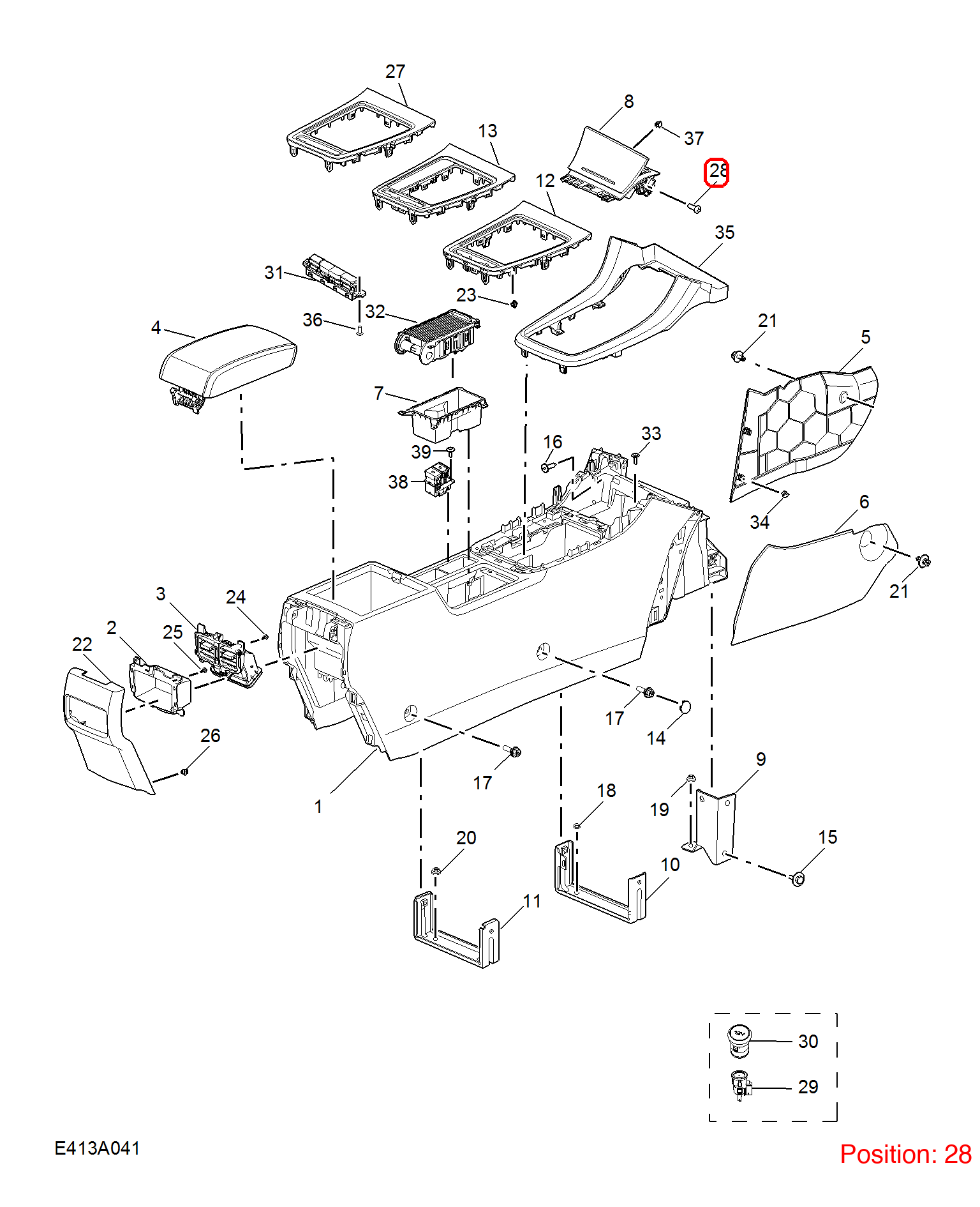 MG Screw OEM 10420440 FOR MG6 10420440-MG_OEM