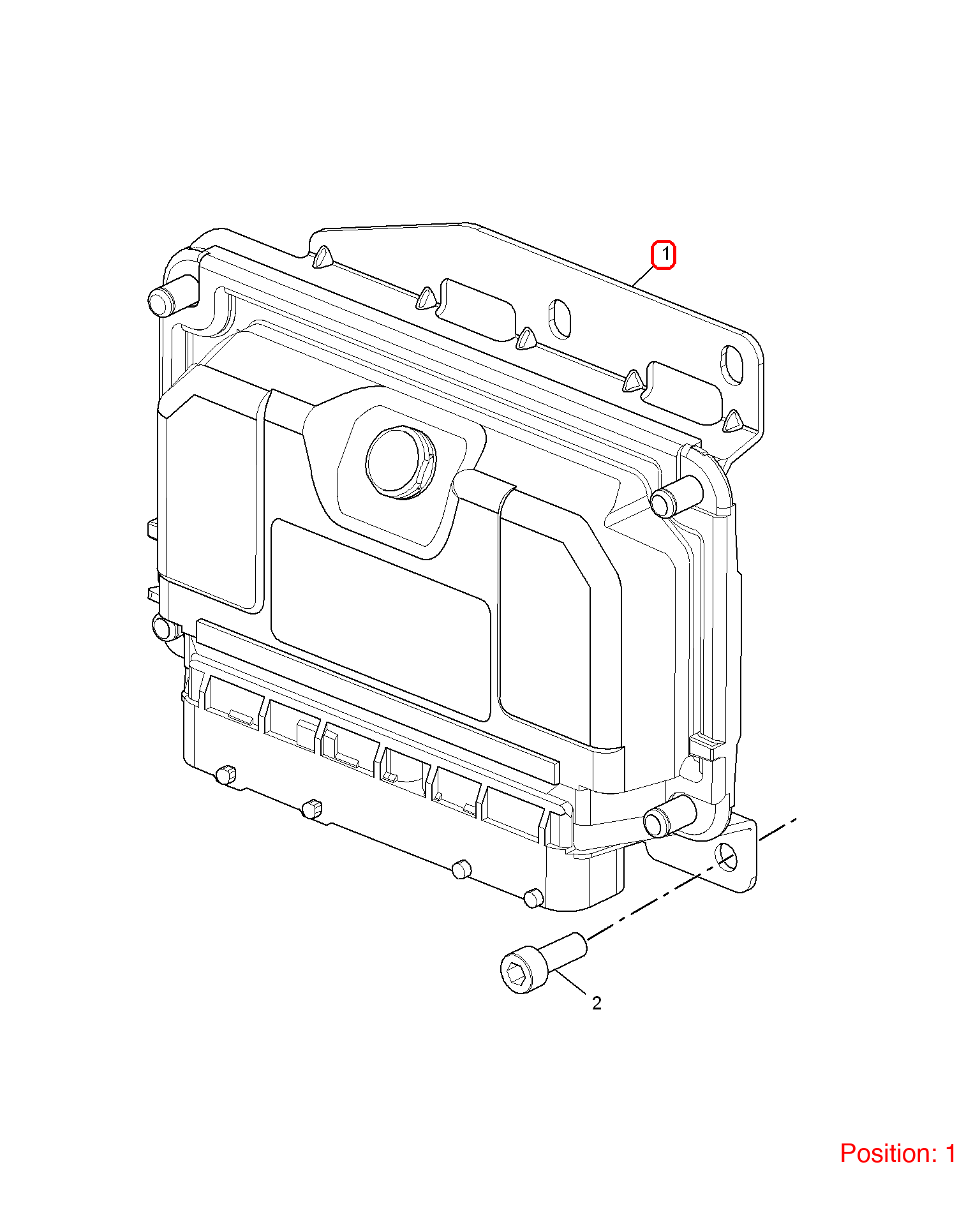 MG Transmission Control Unit OEM 10426583 FOR MG6 10426583-MG_OEM
