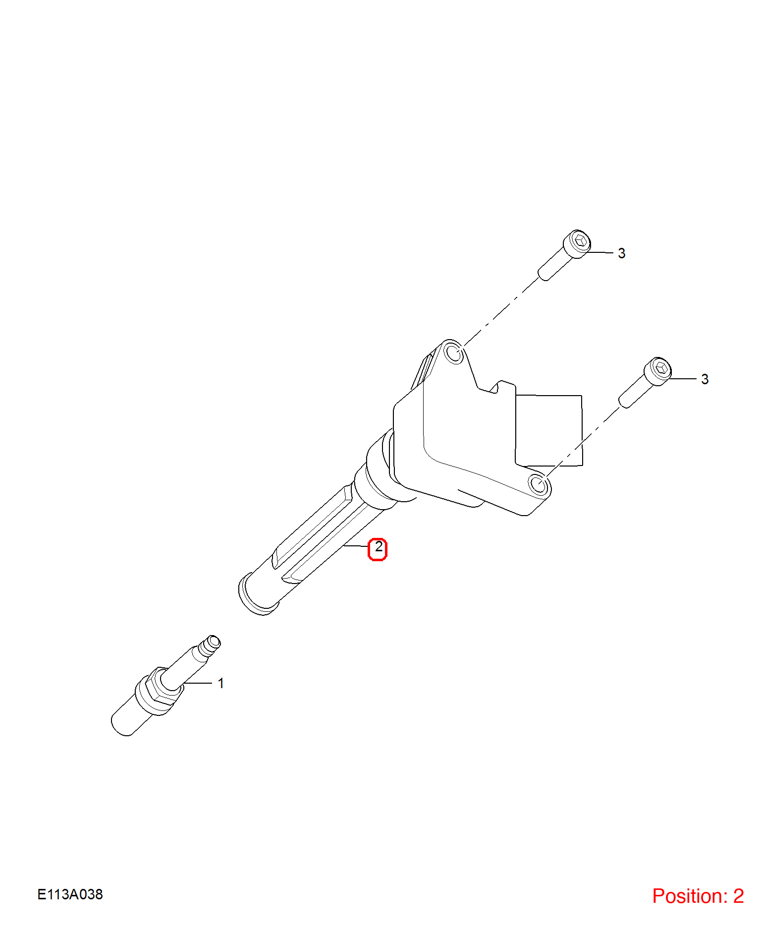 MG Ignition coil OEM 10428934 FOR MG RX8 10428934-MG_OEM