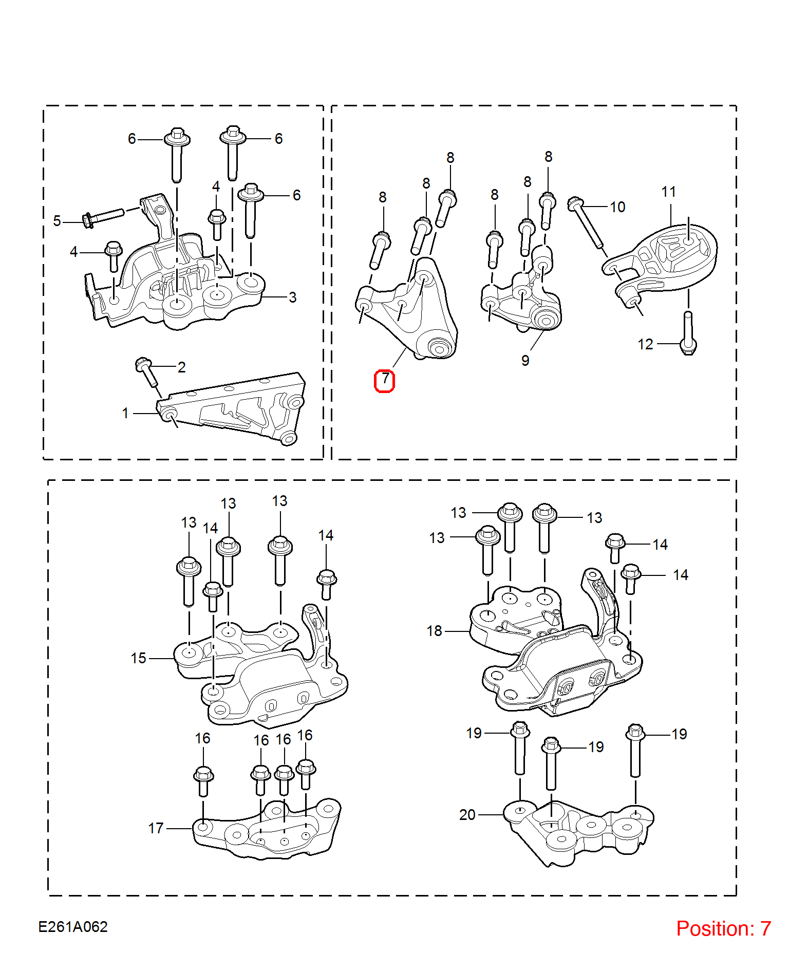 MG Engine mount bracket OEM 10436399 FOR MG5 MG 10436399-MG_OEM
