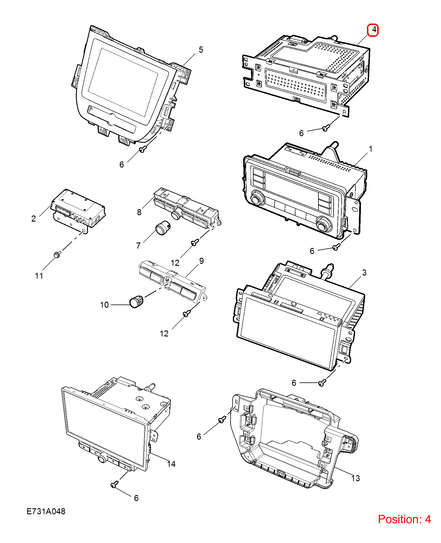 MG Navigation computer OEM 10469943 FOR MG 10469943-MG_OEM
