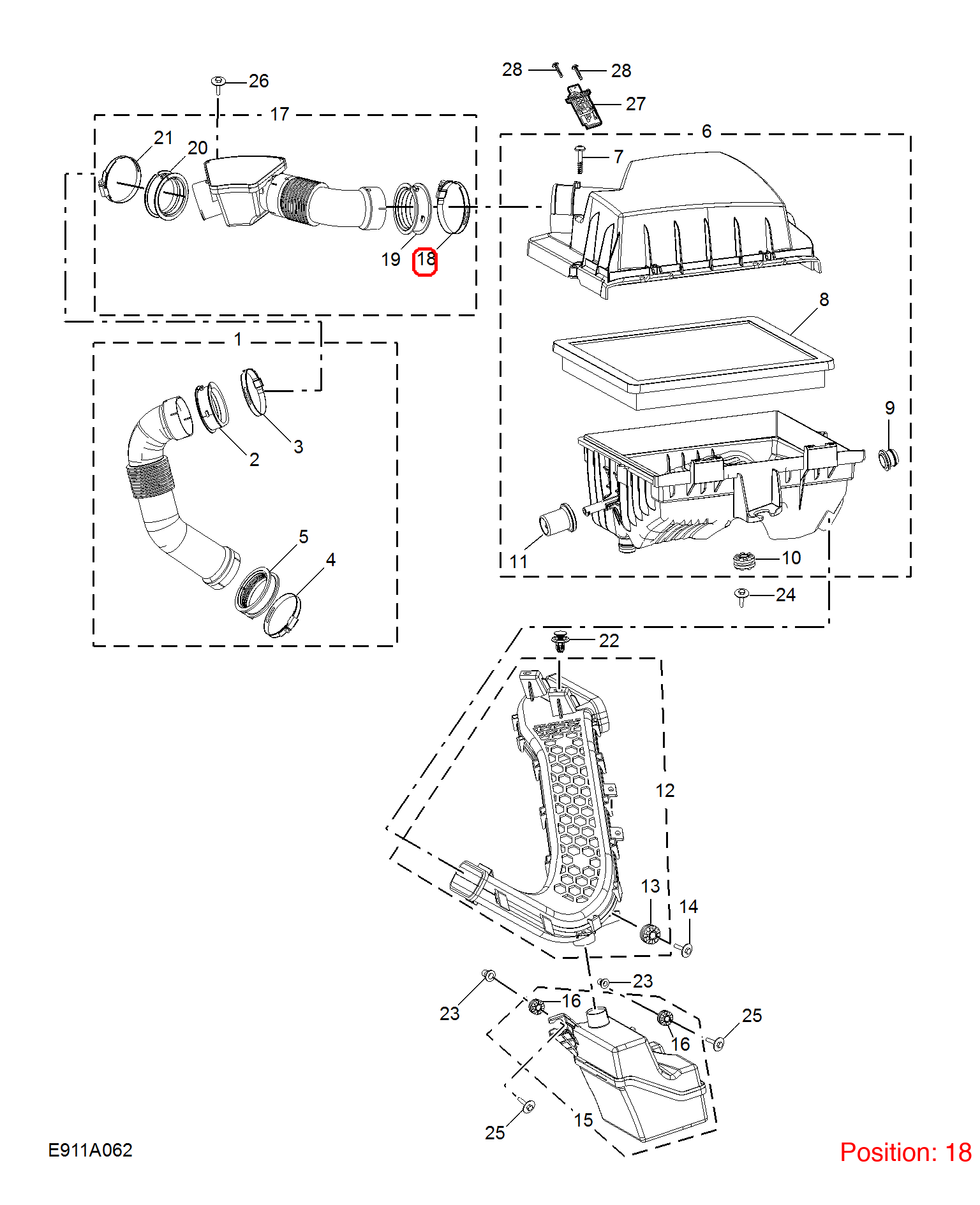 MG Clamp OEM 10487798 FOR MG5 MG 10487798-MG_OEM