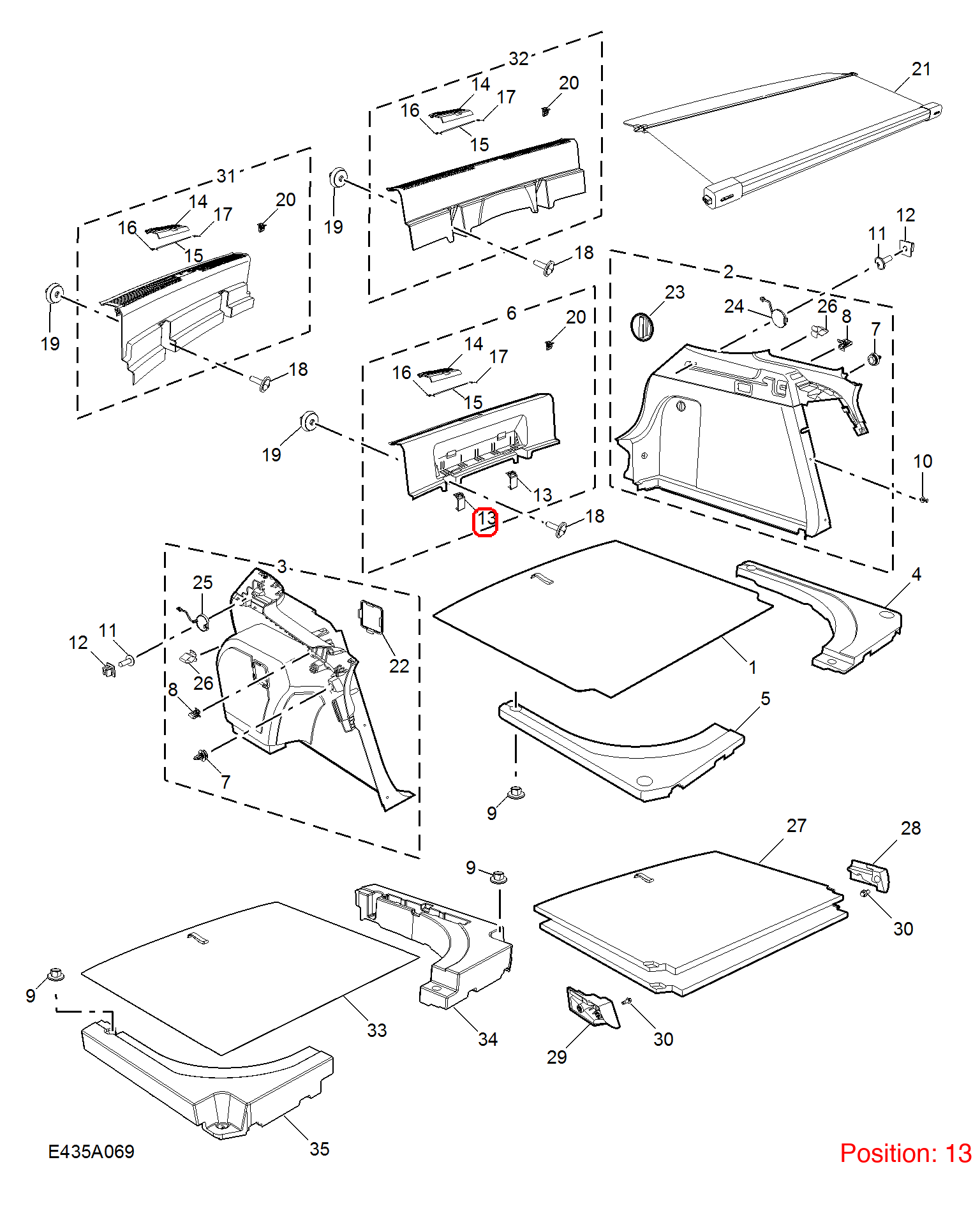 MG Buckle OEM 10488903 FOR MG5 10488903-MG_OEM