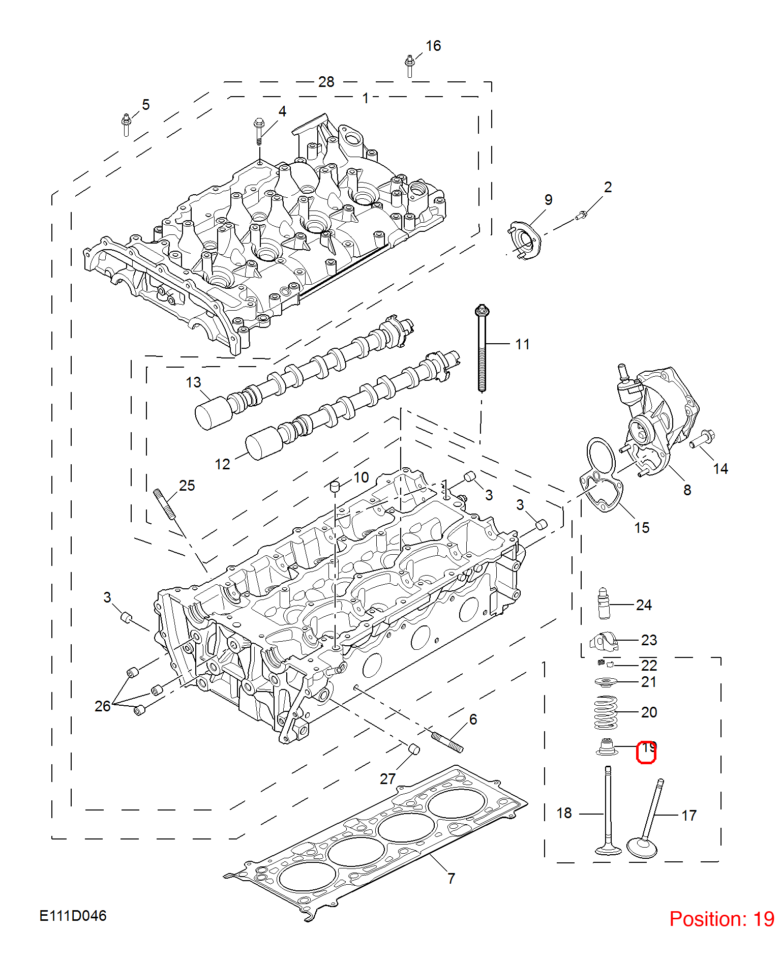 MG Valve oil seal OEM 10502430 FOR MG RX8 10502430-MG_OEM