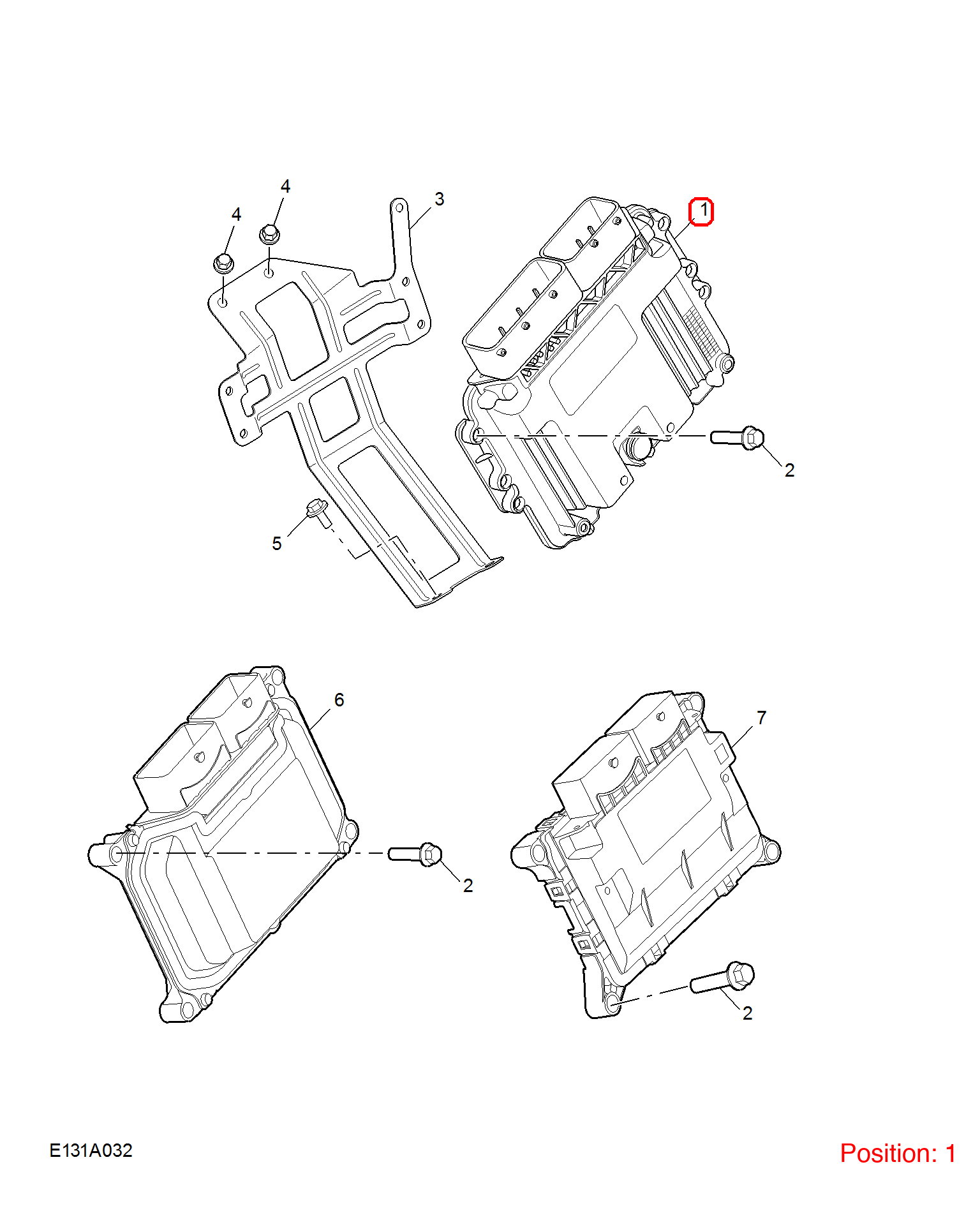 MG Engine computer OEM 10509428 FOR MG6 10509428-MG_OEM