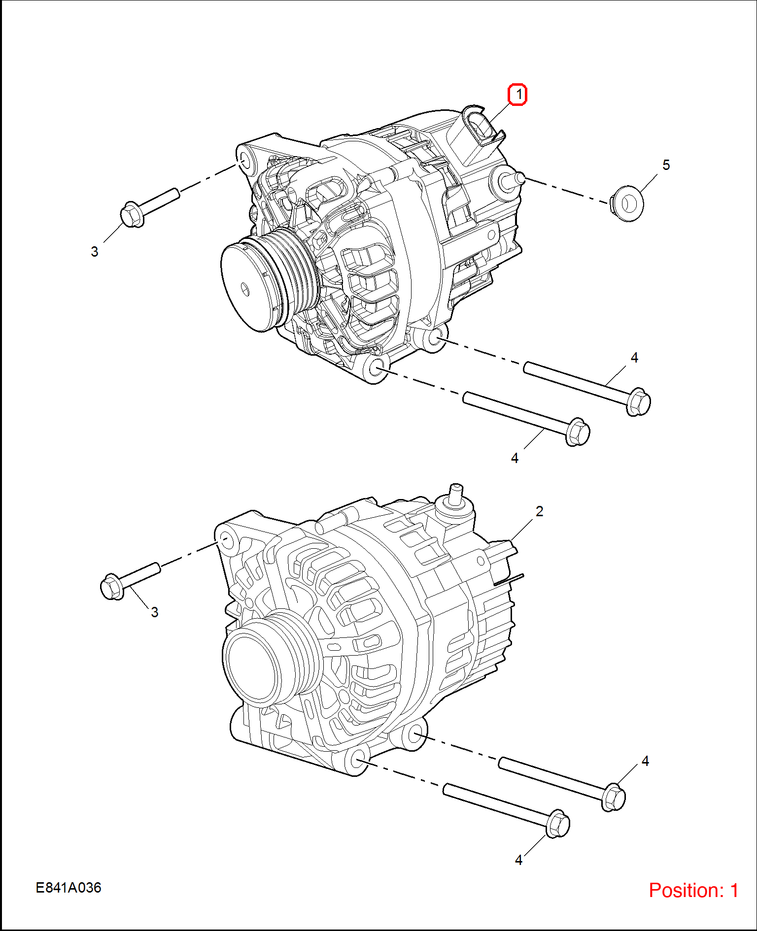 MG Generator OEM 10520839 FOR MG5 MG 10520839-MG_OEM