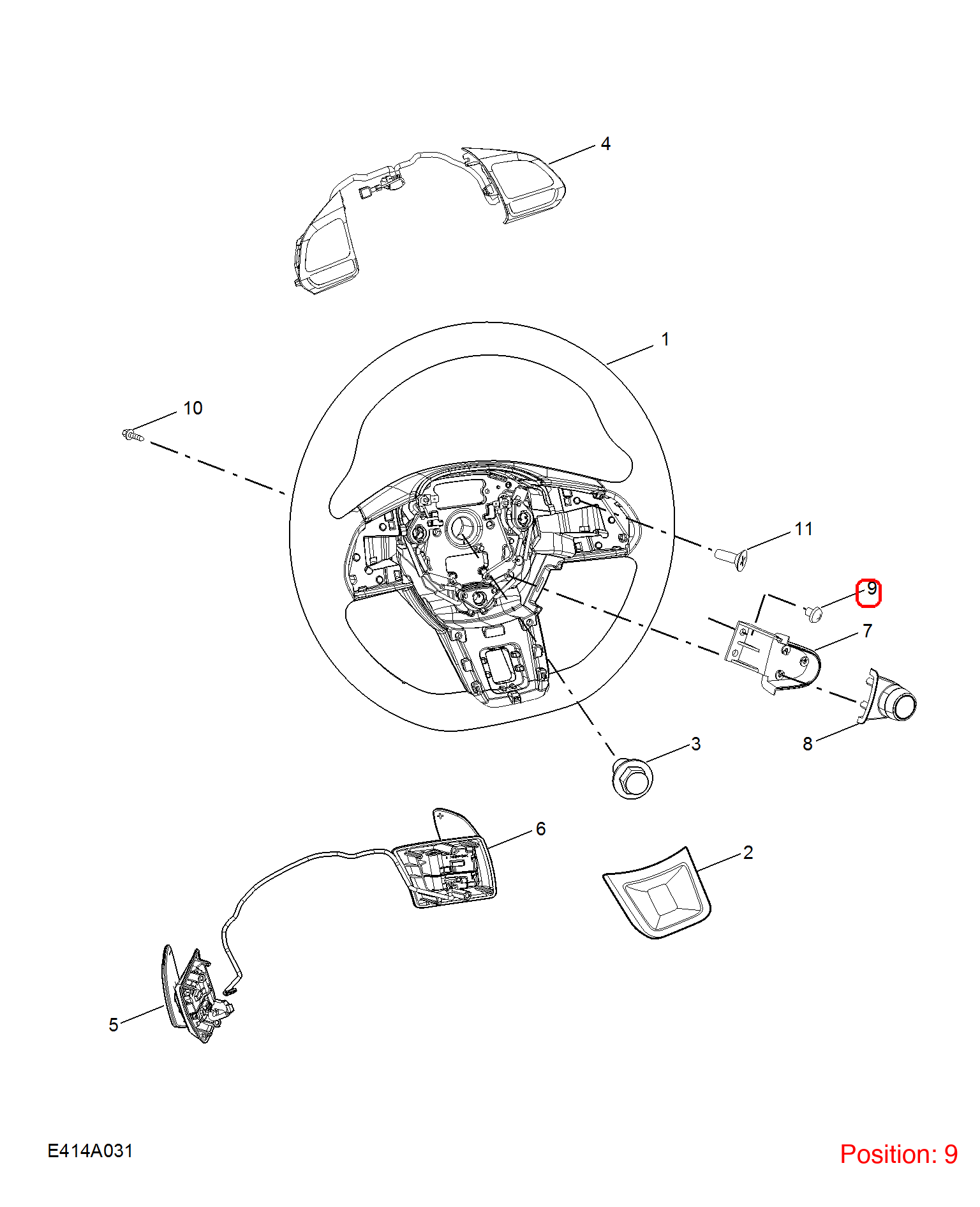 MG Screw OEM 10525269 FOR MG 10525269-MG_OEM