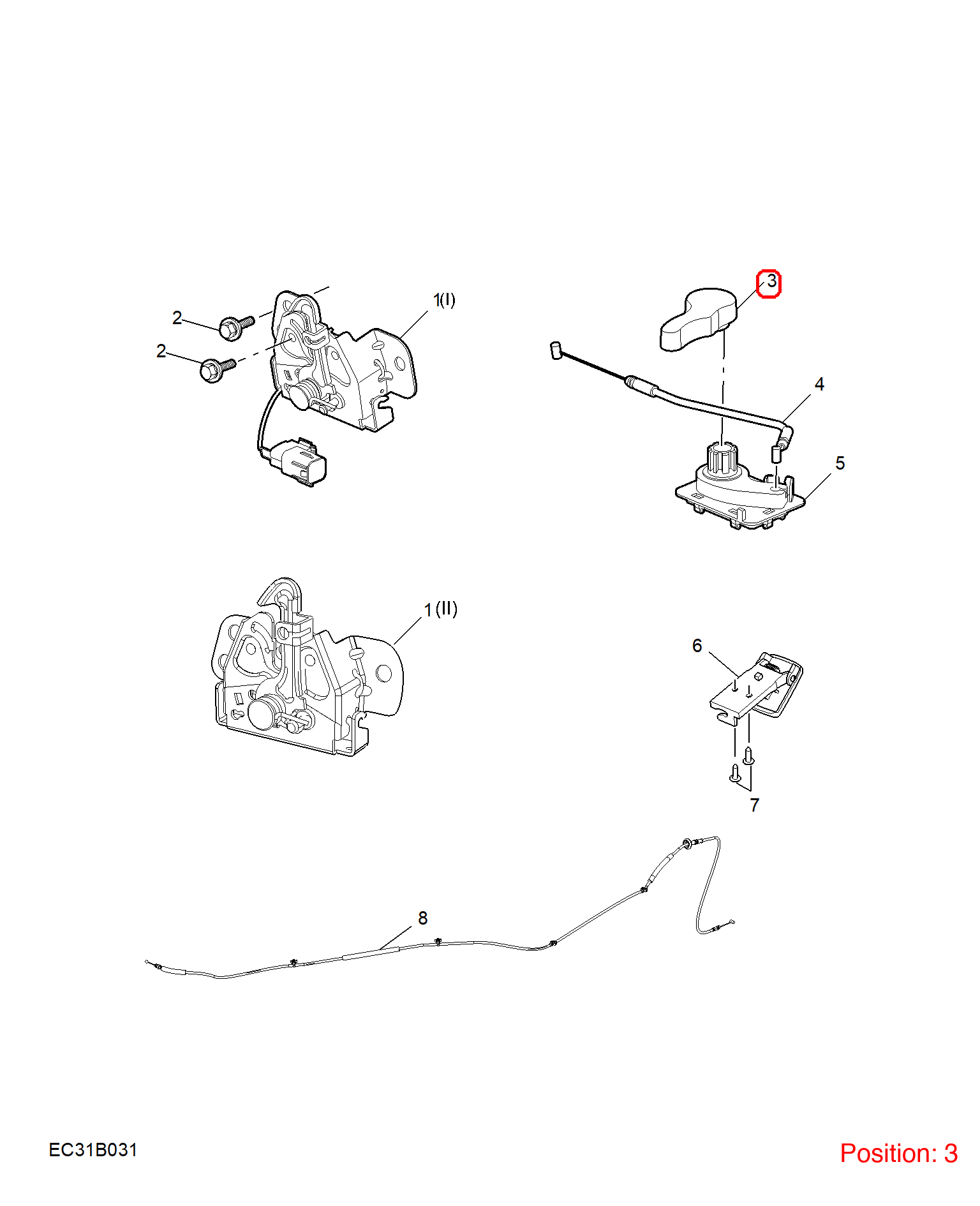 MG Hood switch OEM 10529902 FOR MG 10529902-MG_OEM