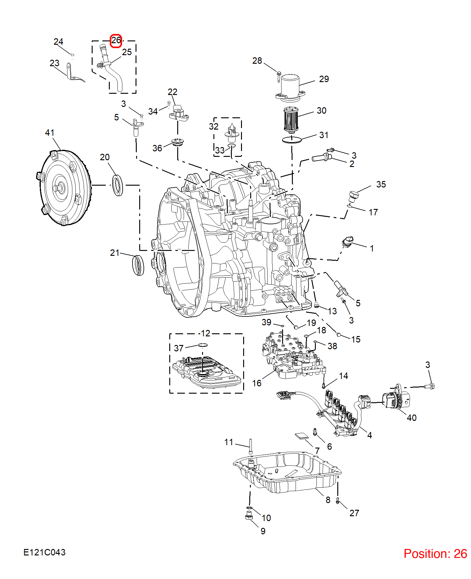 MG Transmission Breathing Vent OEM 10537317 FOR MG5 MG 10537317-MG_OEM
