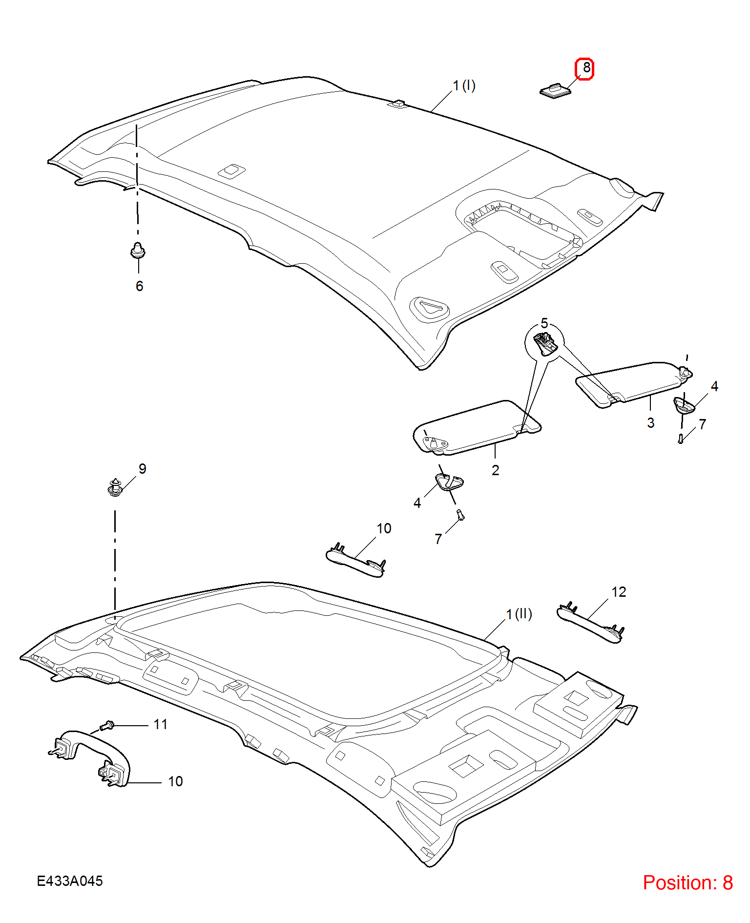 MG Buckle OEM 10541047 FOR RX5 MG RX8 10541047-MG_OEM
