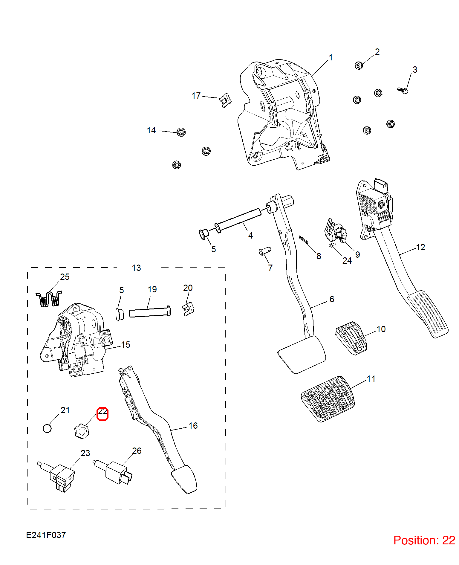 MG Nut OEM 10565924 FOR MG5 10565924-MG_OEM