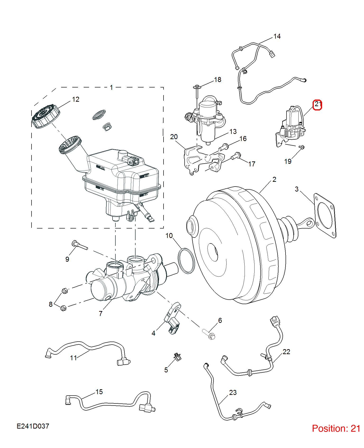 MG Brake vacuum pump OEM 10571609 FOR MG 10571609-MG_OEM