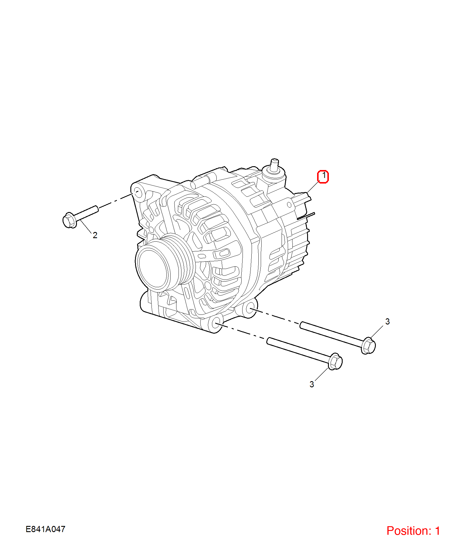 MG Generator OEM 10582349 FOR MG MG5 10582349-MG_OEM
