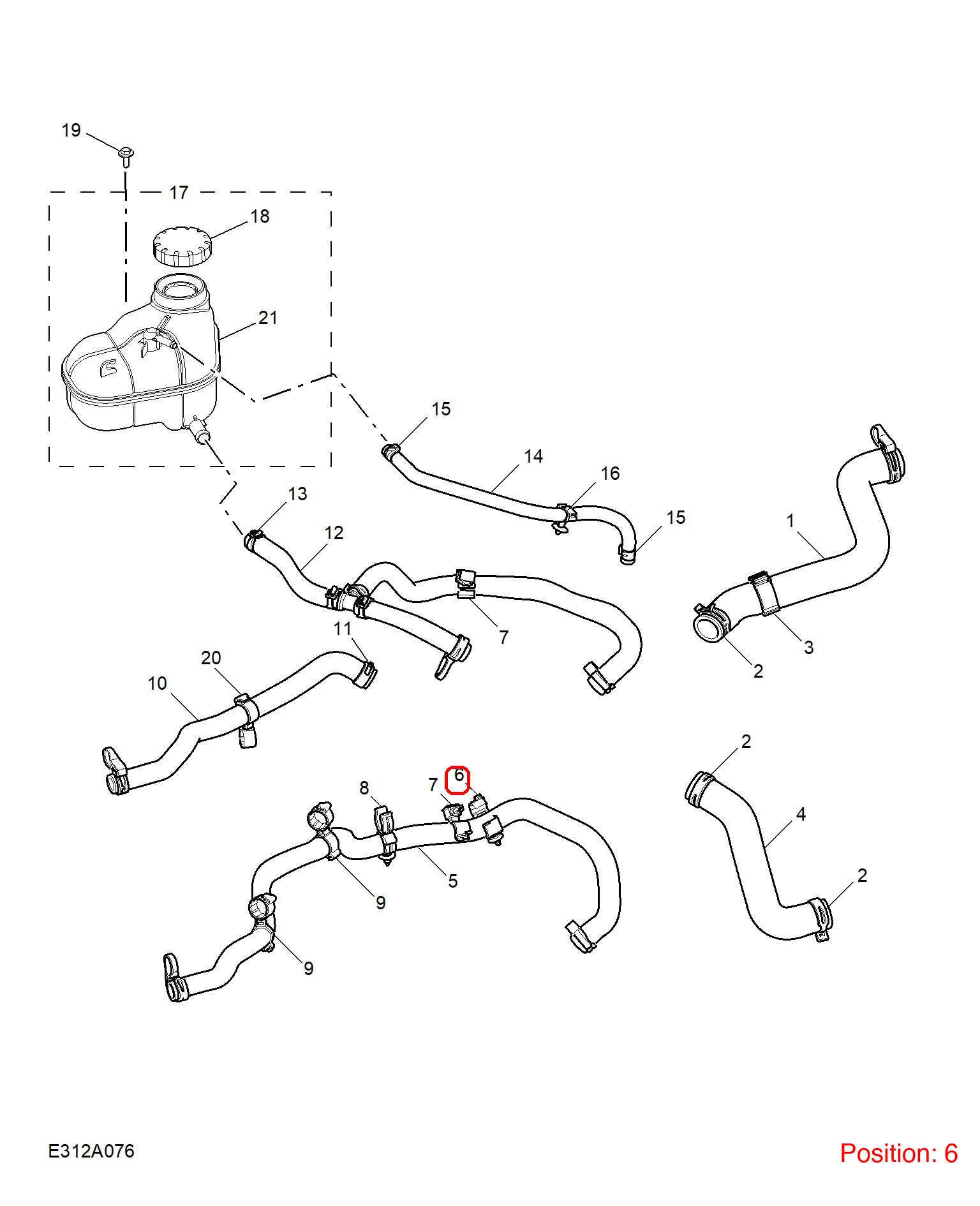 MG Clamp OEM 10603213 FOR MG5 10603213-MG_OEM