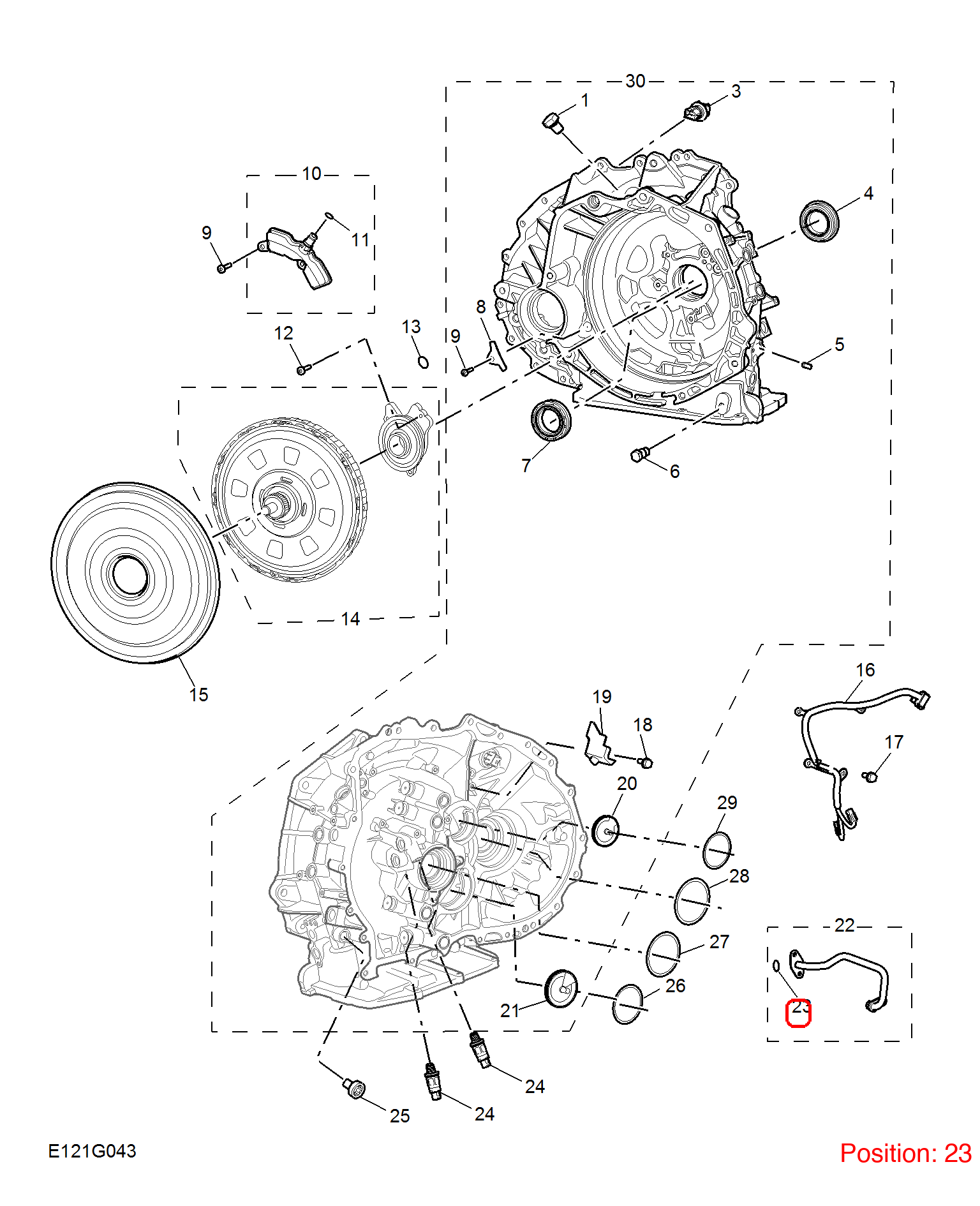 MG O-Ring OEM 10613426 FOR MG MG5 10613426-MG_OEM