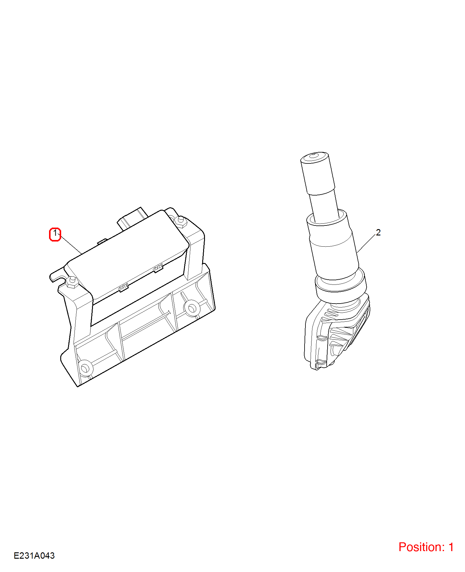 MG Tire Pressure Sensor Module OEM 10621044 FOR MG6 10621044-MG_OEM