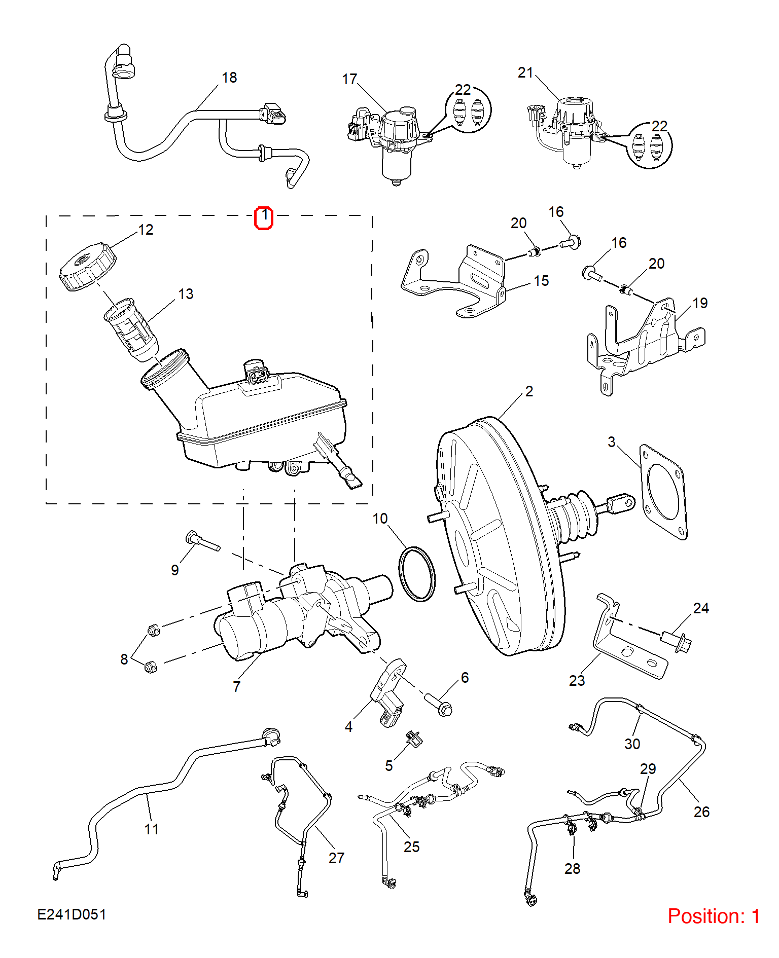 MG Brake fluid reservoir OEM 10630938 FOR MG5 MG 10630938-MG_OEM