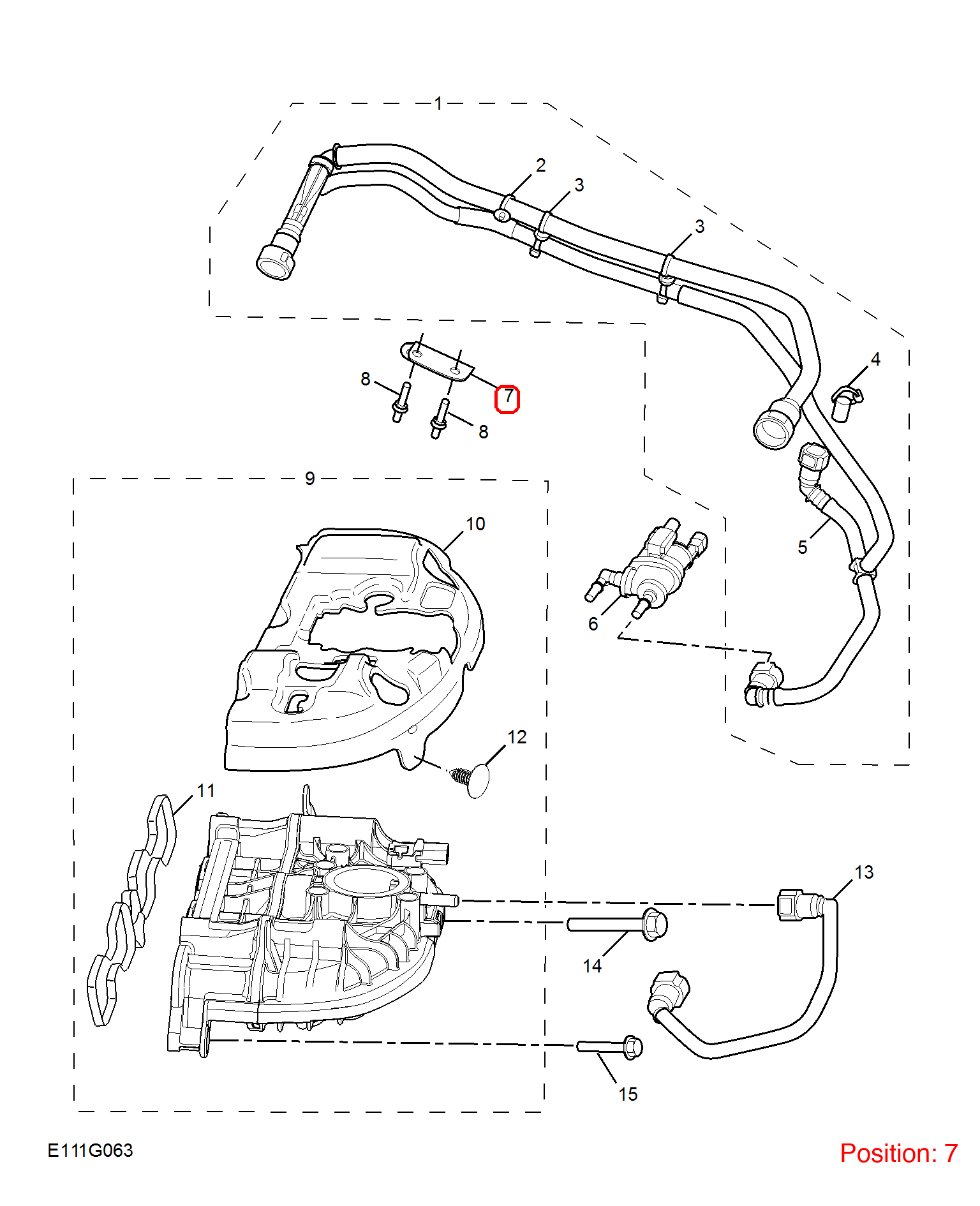 MG Bracket OEM 10634341 FOR MG MG5 10634341-MG_OEM