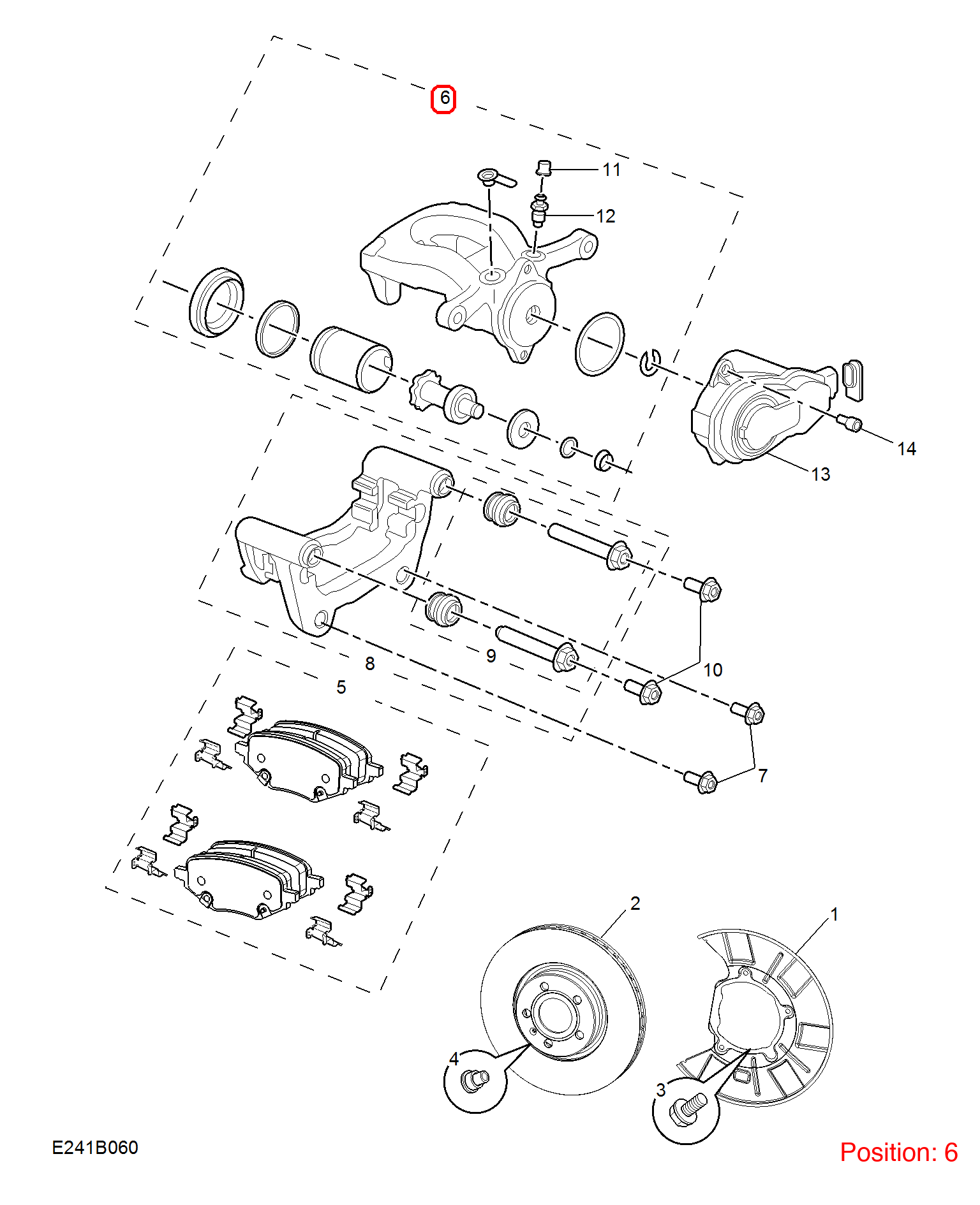 MG Wheel Cylinder OEM 10634453 FOR MG 10634453-MG_OEM