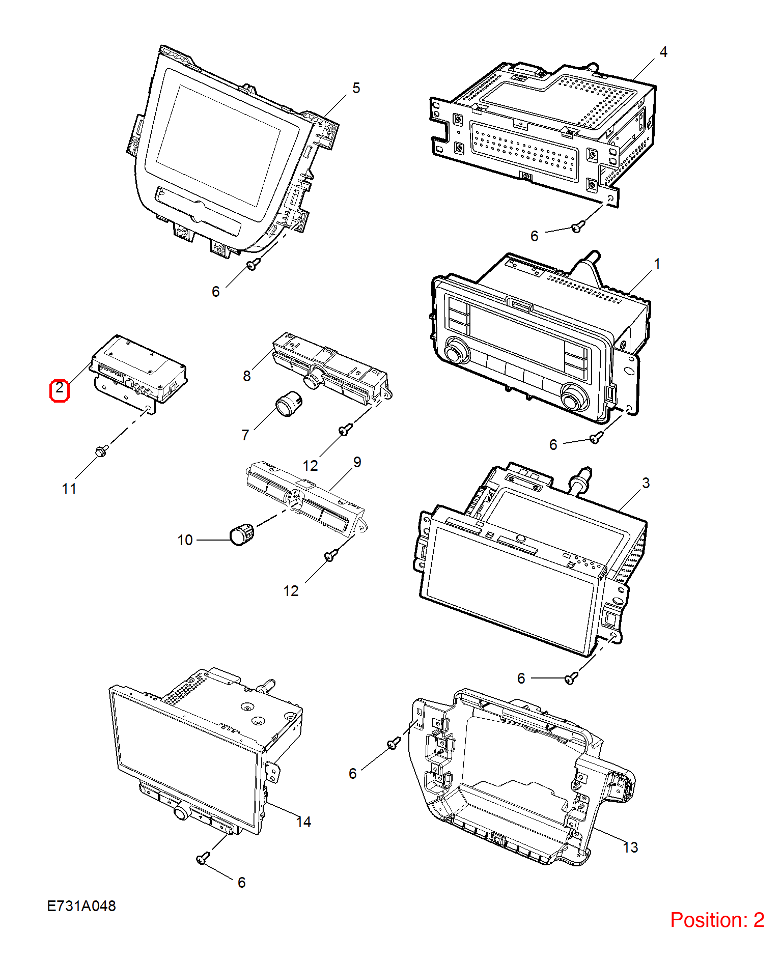 MG Communication computer OEM 10659238 FOR MG 10659238-MG_OEM