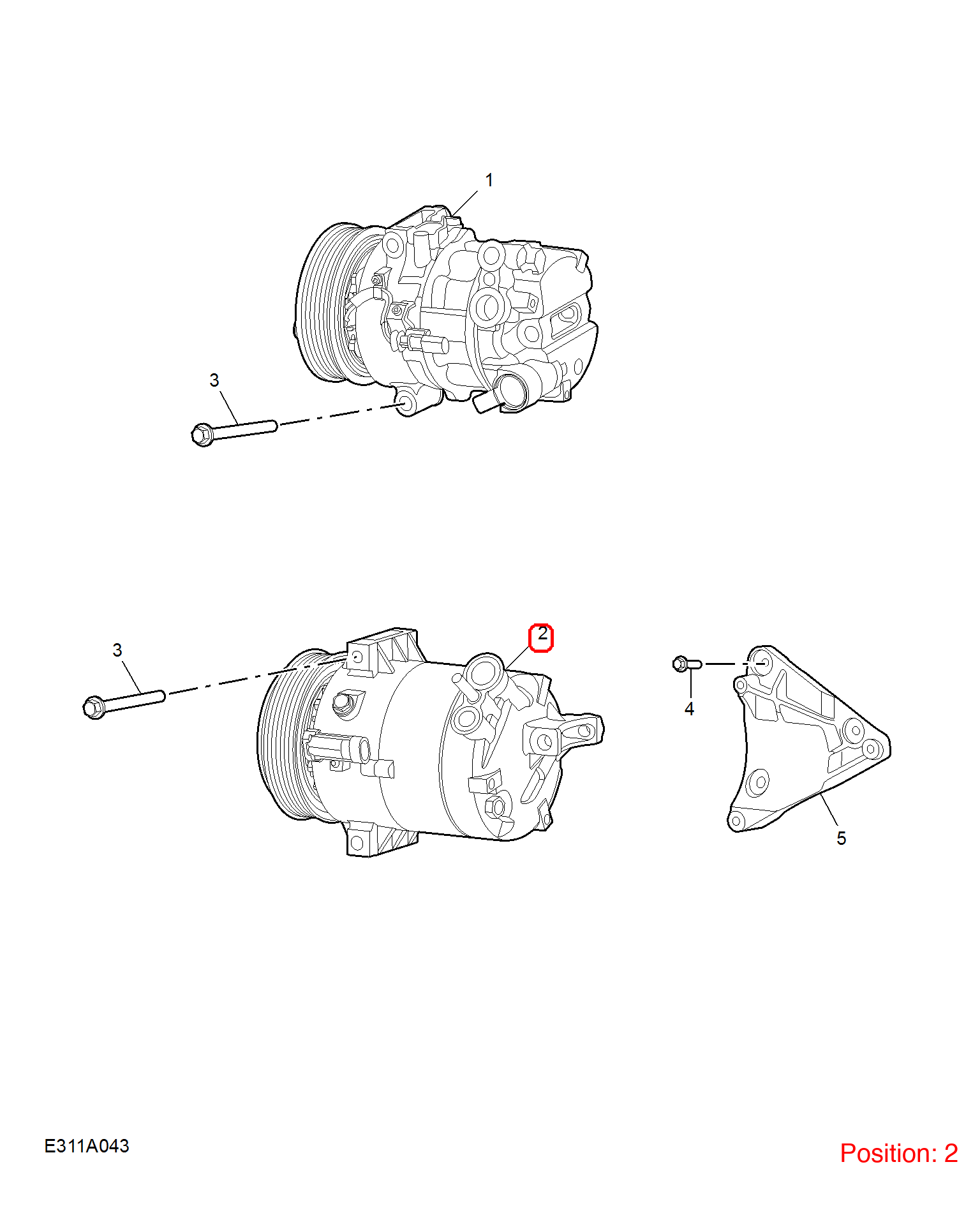 MG A/C Compressor OEM 10660370 FOR MG 10660370-MG_OEM