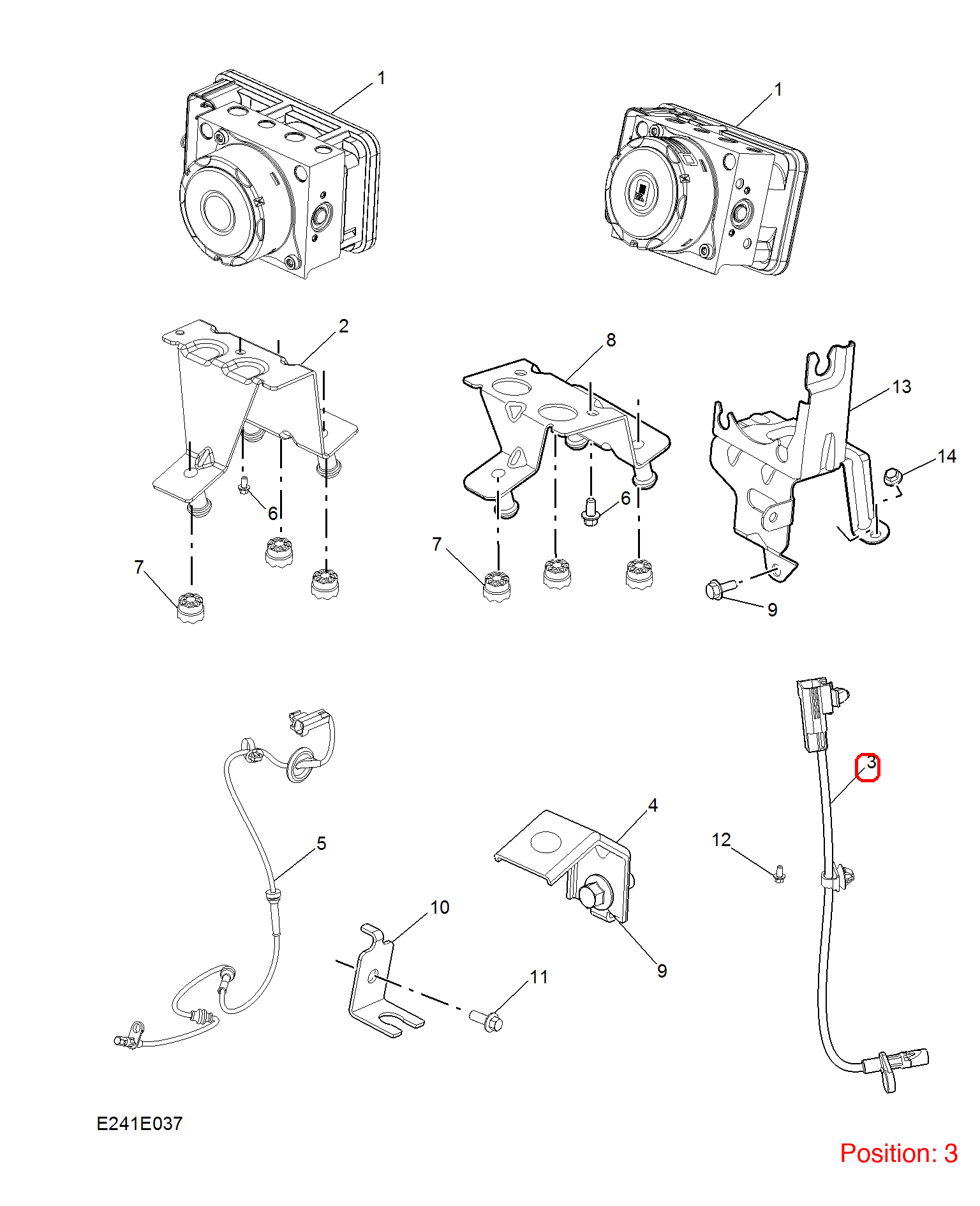 MG ABS sensor OEM 10667131 FOR MG 10667131-MG_OEM