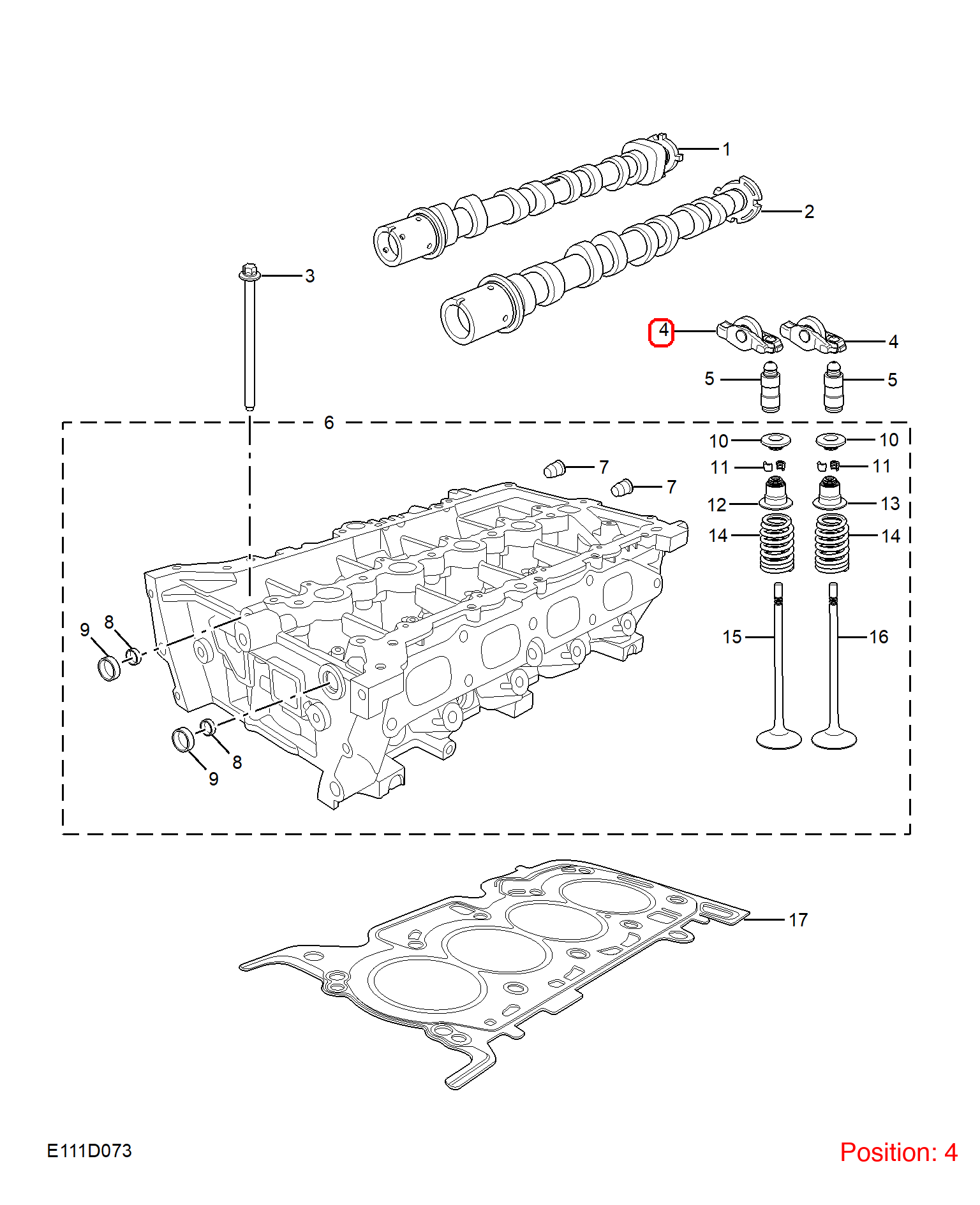 MG Rocker Arm OEM 10706840 FOR MG5 10706840-MG_OEM