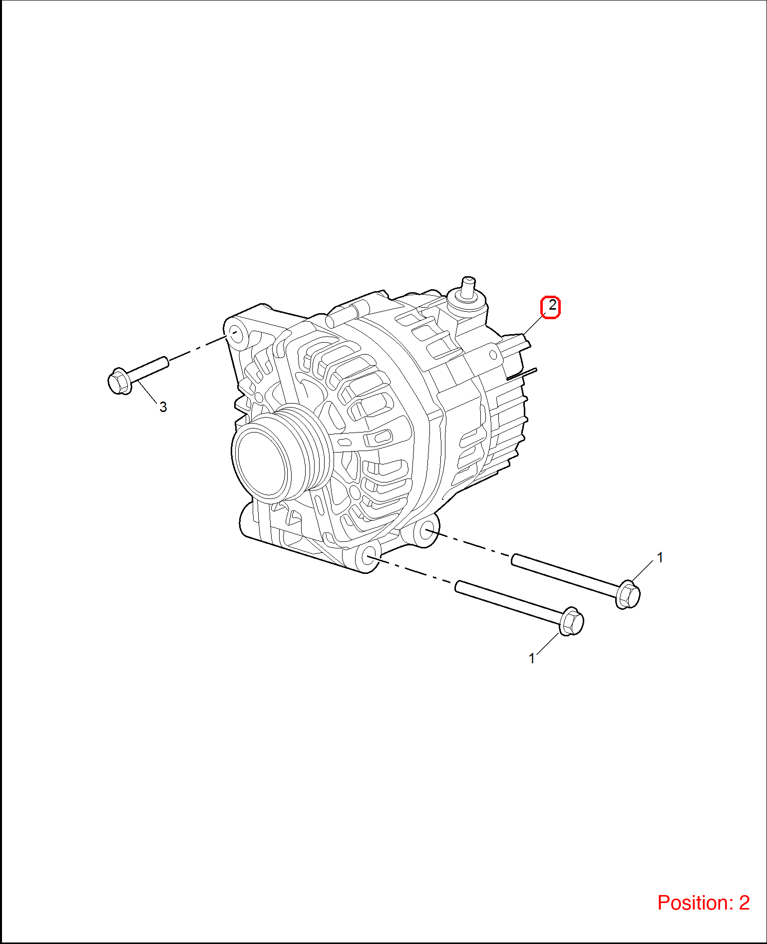 MG Generator OEM 10737288 FOR MG 10737288-MG_OEM
