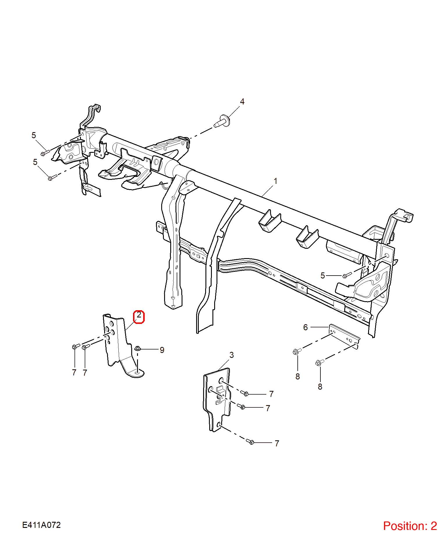 MG Bracket OEM 10745630 FOR MG 10745630-MG_OEM