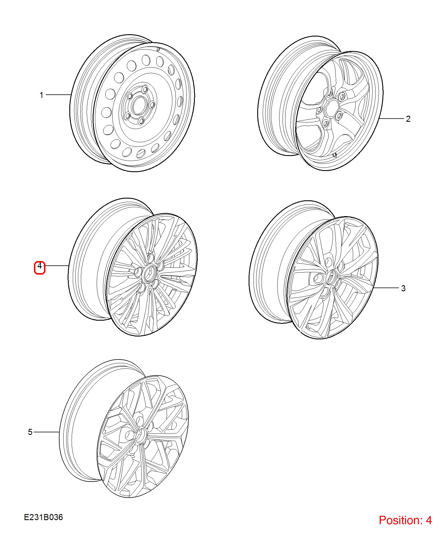 MG Steel ring OEM 10759306 FOR MG5 10759306-MG_OEM