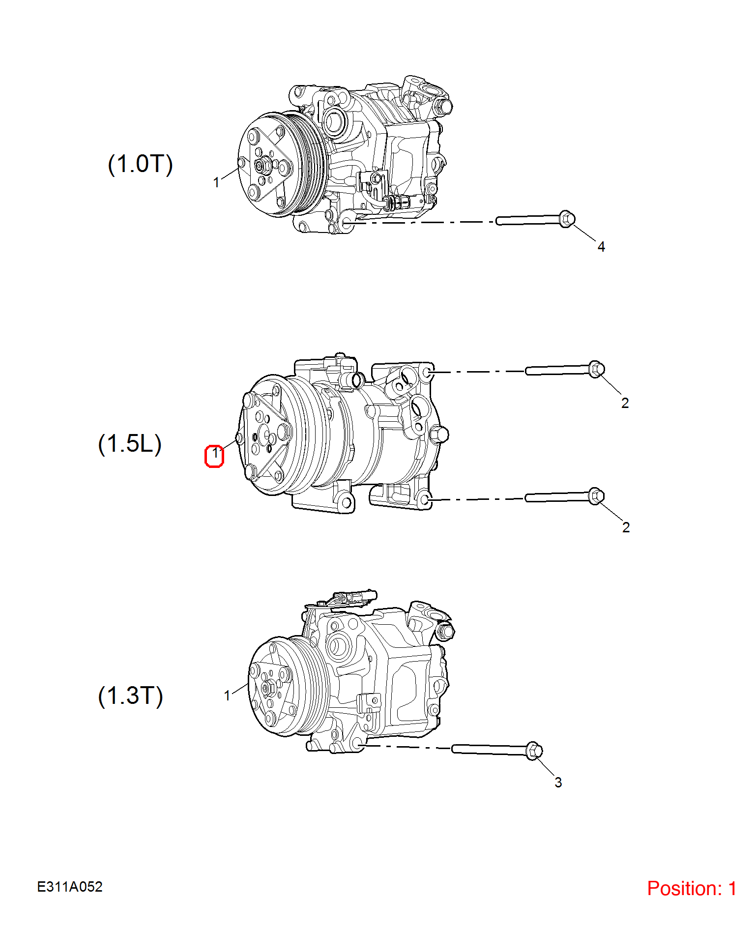 MG A/C Compressor OEM 10764519 FOR MG 10764519-MG_OEM