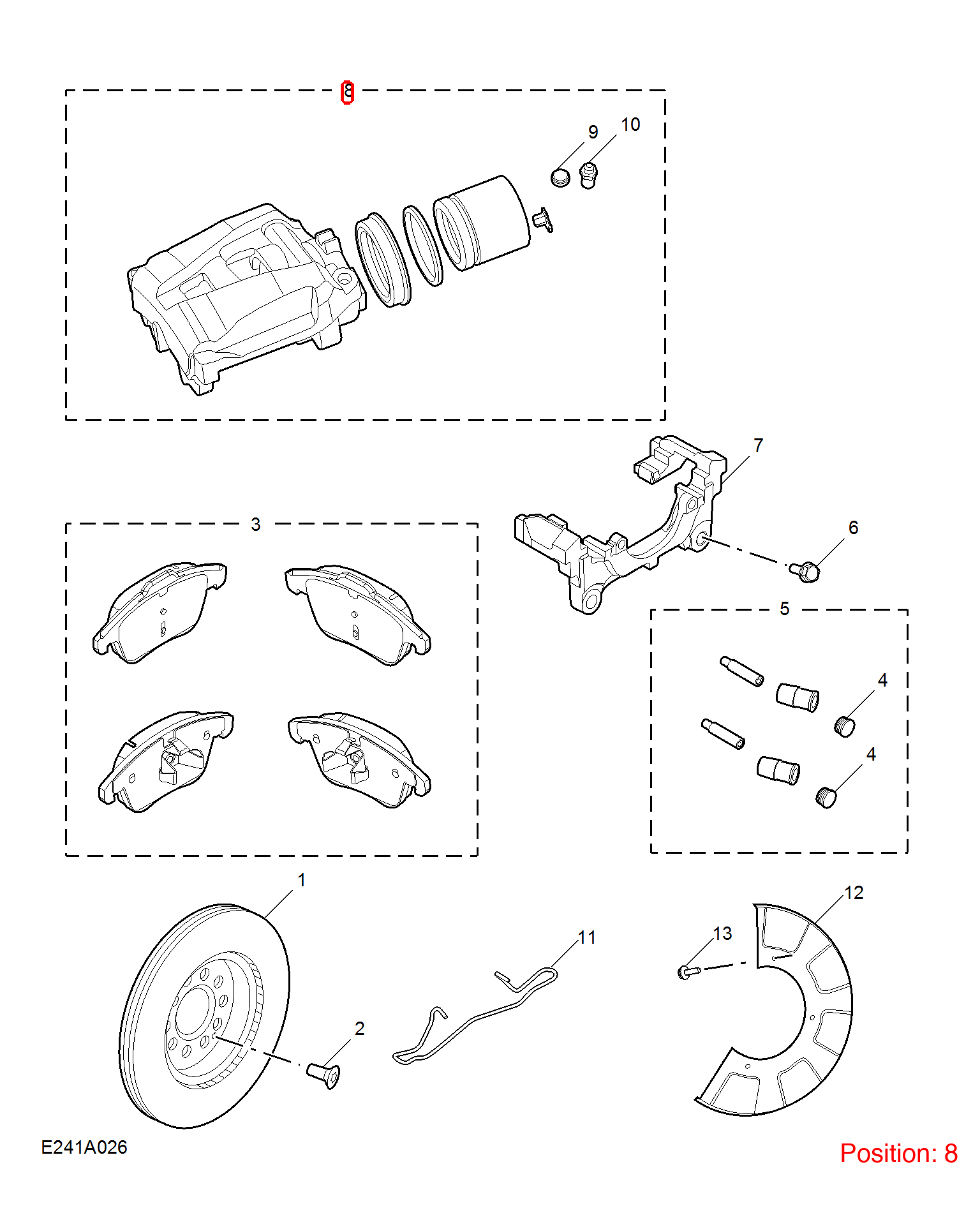 MG Wheel Cylinder OEM 10782936 FOR MG 10782936-MG_OEM