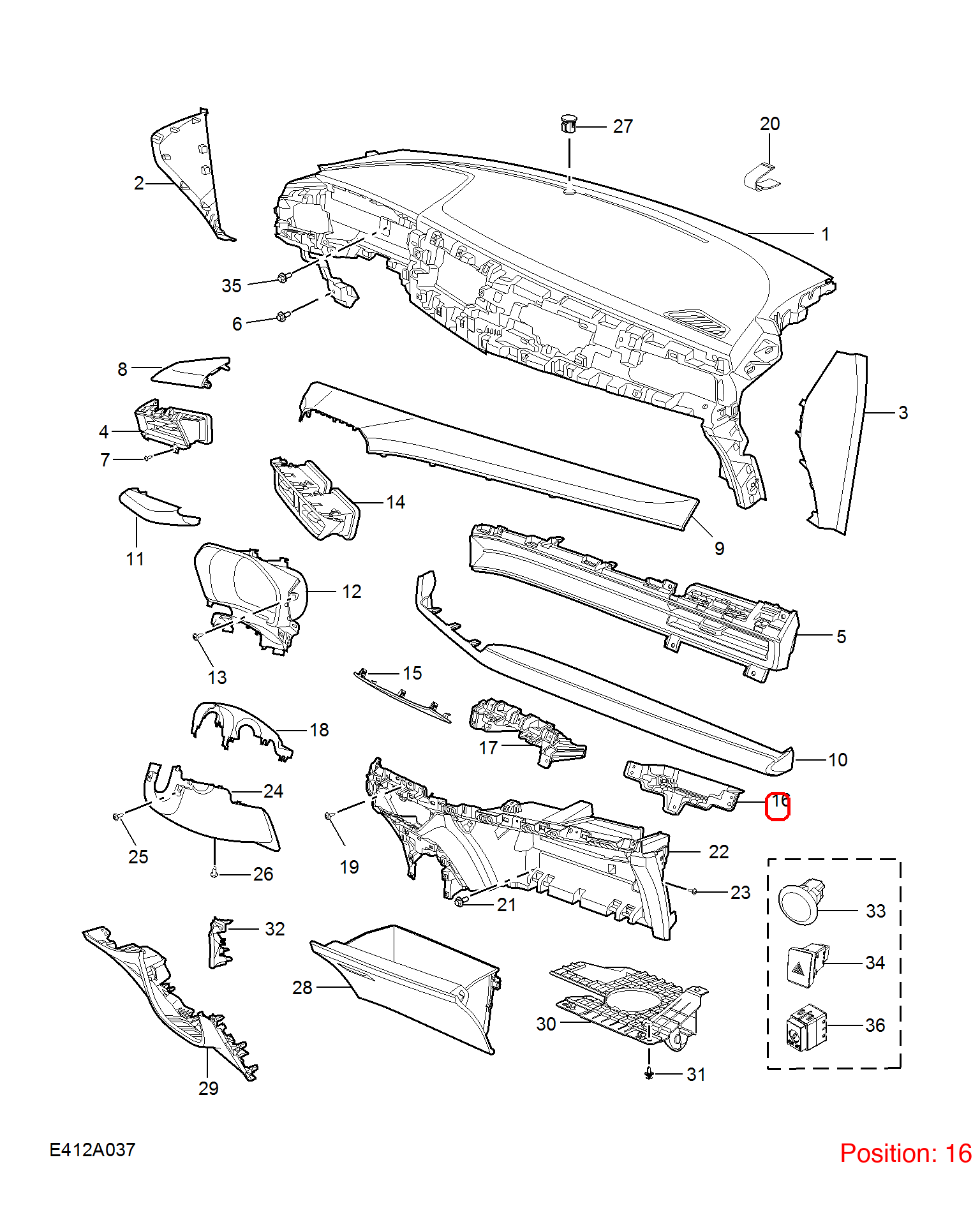 MG Bracket OEM 10785589 FOR MG5 10785589-MG_OEM