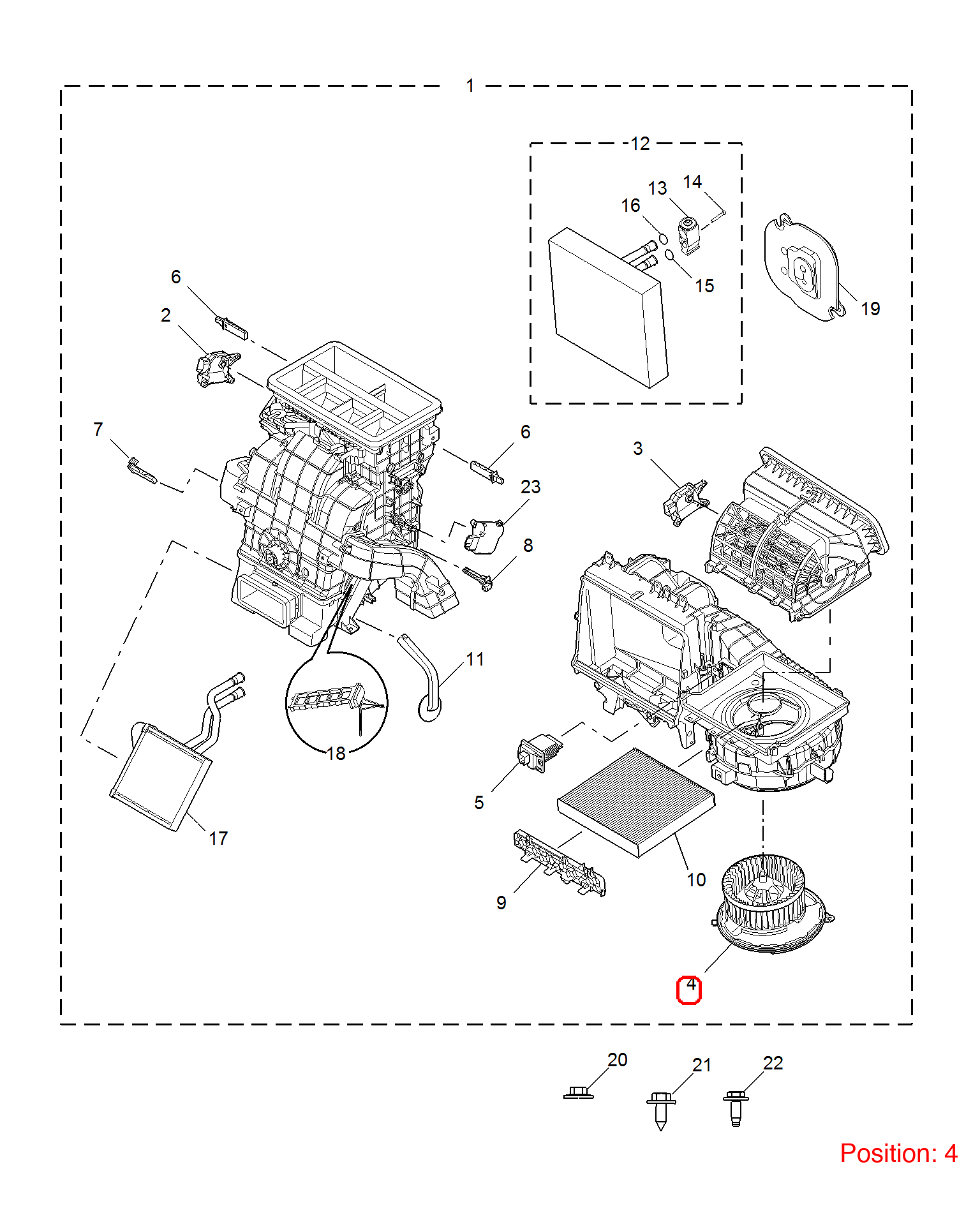 MG Blower motor OEM 10806212 FOR MG6 10806212-MG_OEM
