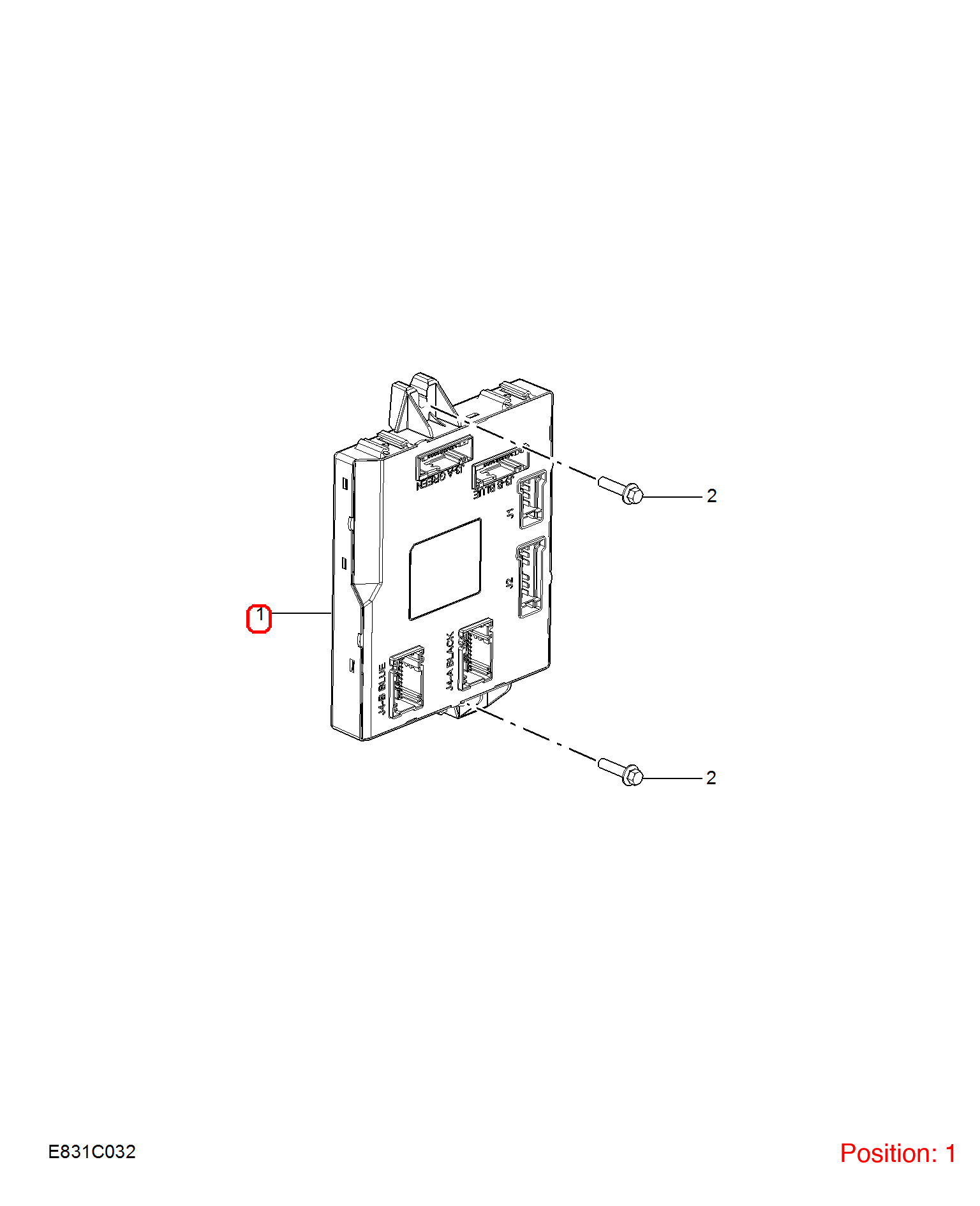 MG Body Control Module OEM 10813325 FOR MG 10813325-MG_OEM