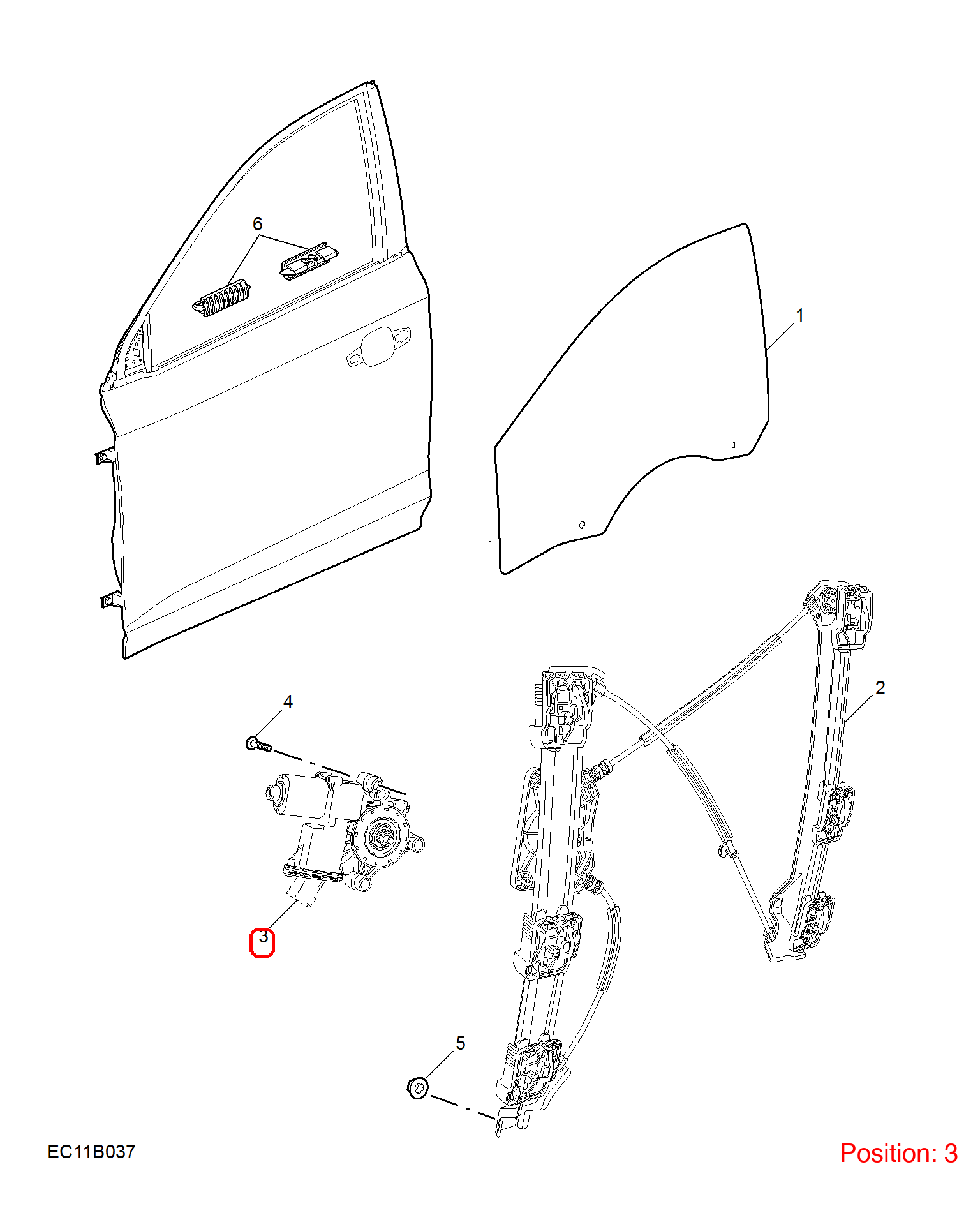 MG Window Lift Motor OEM 10817395 FOR MG 10817395-MG_OEM