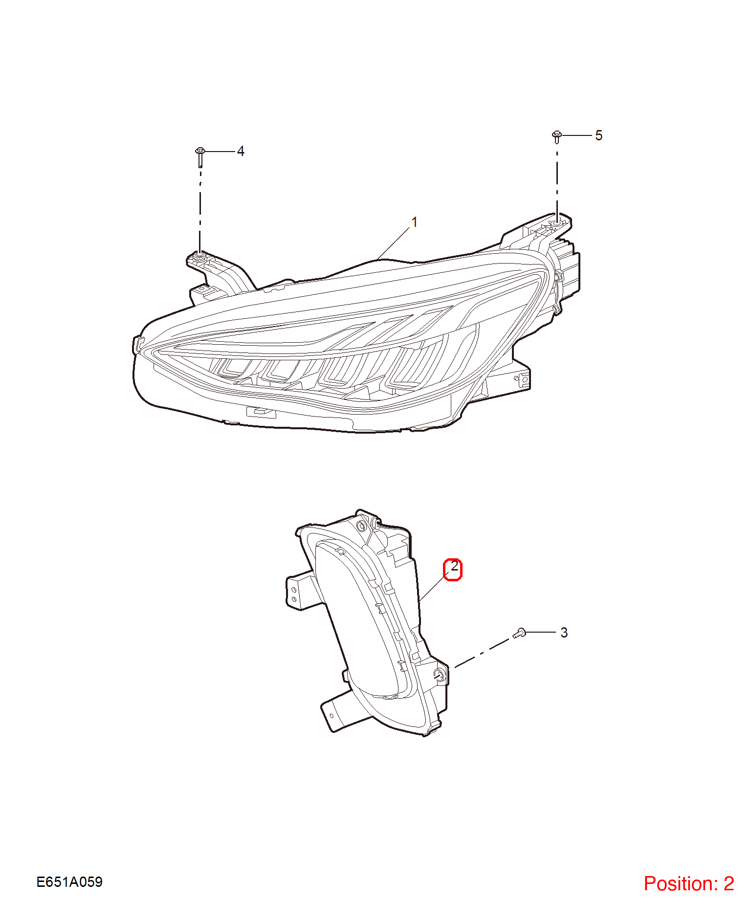 MG Turn signal light OEM 10823368 FOR MG 10823368-MG_OEM