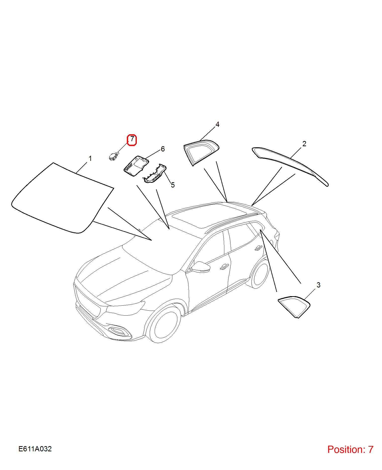 MG Rain sensor OEM 10837266 FOR MG 10837266-MG_OEM