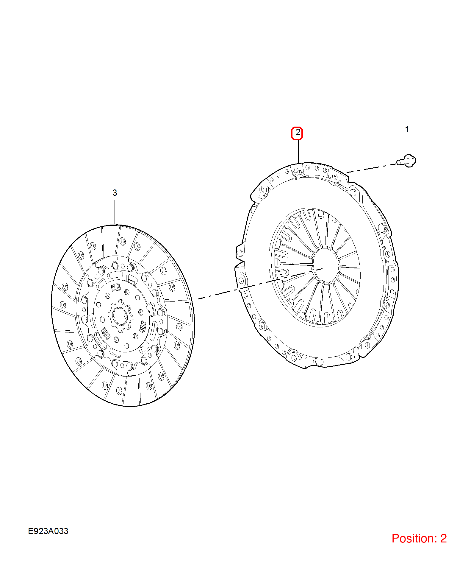 MG Clutch Pressure Plate OEM 10849368 FOR MG 10849368-MG_OEM