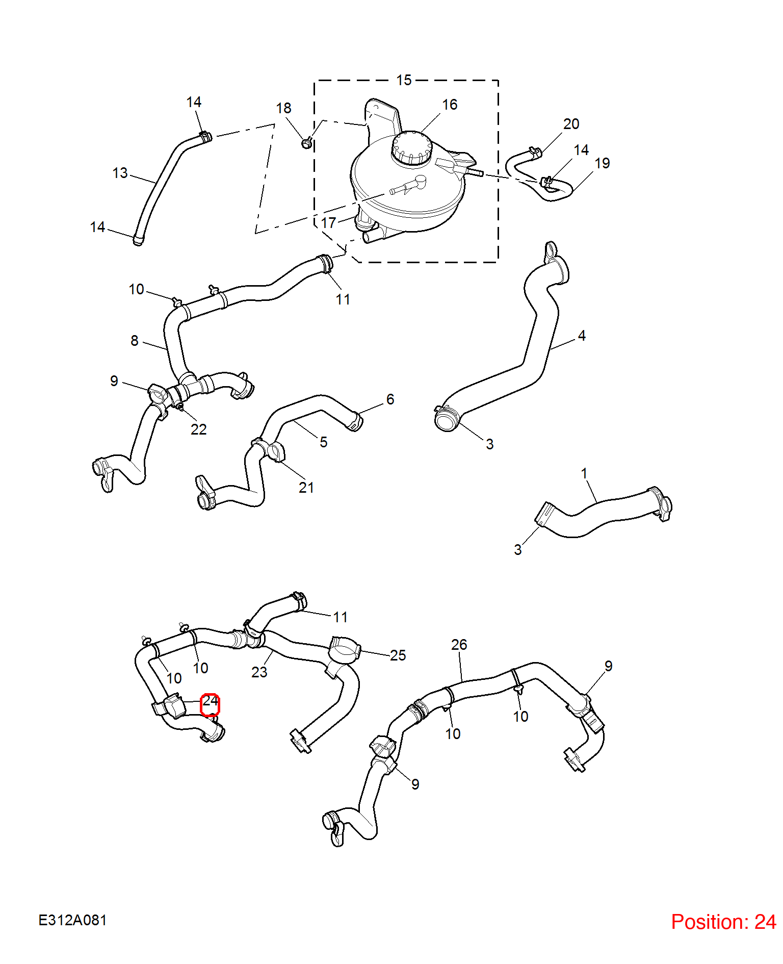 MG Clamp OEM 10857820 FOR MG 10857820-MG_OEM