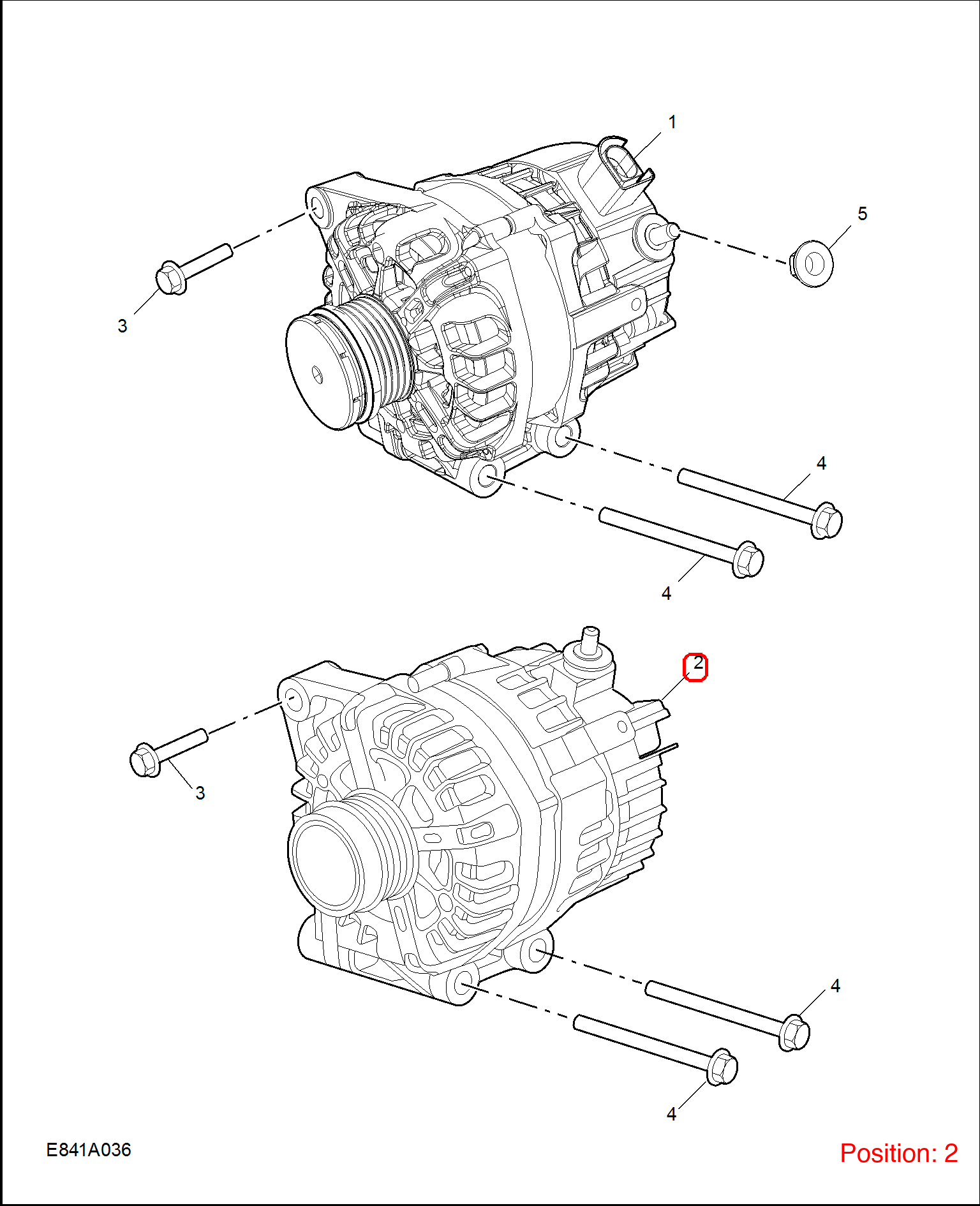 MG Generator OEM 10907732 FOR MG5 MG 10907732-MG_OEM