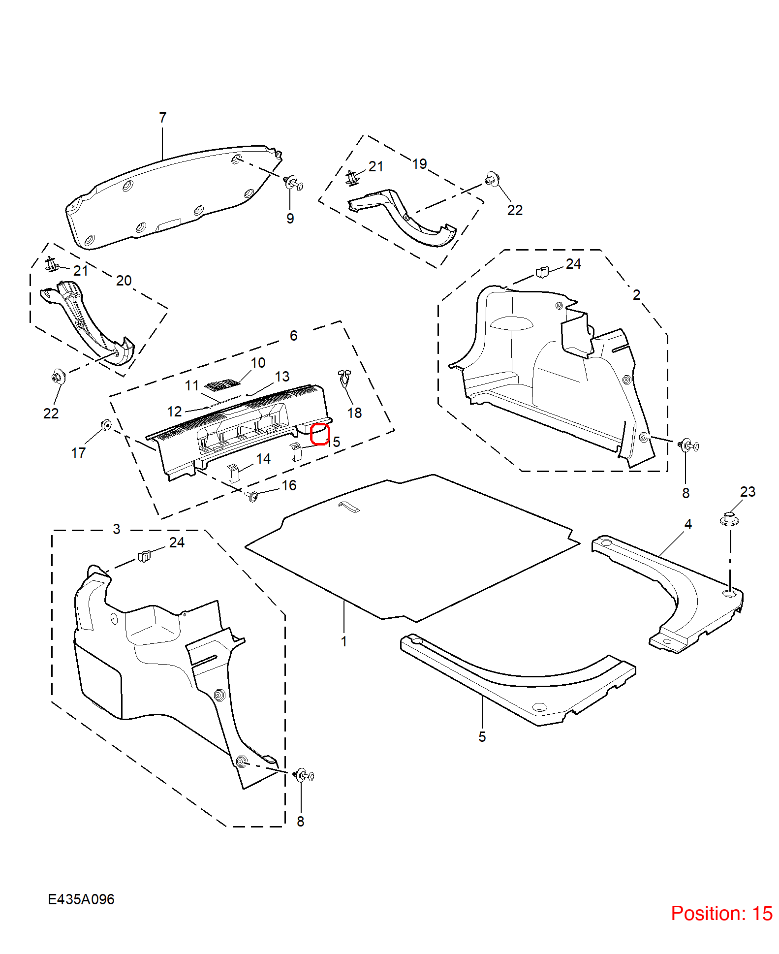 MG Buckle OEM 10915994 FOR MG 10915994-MG_OEM
