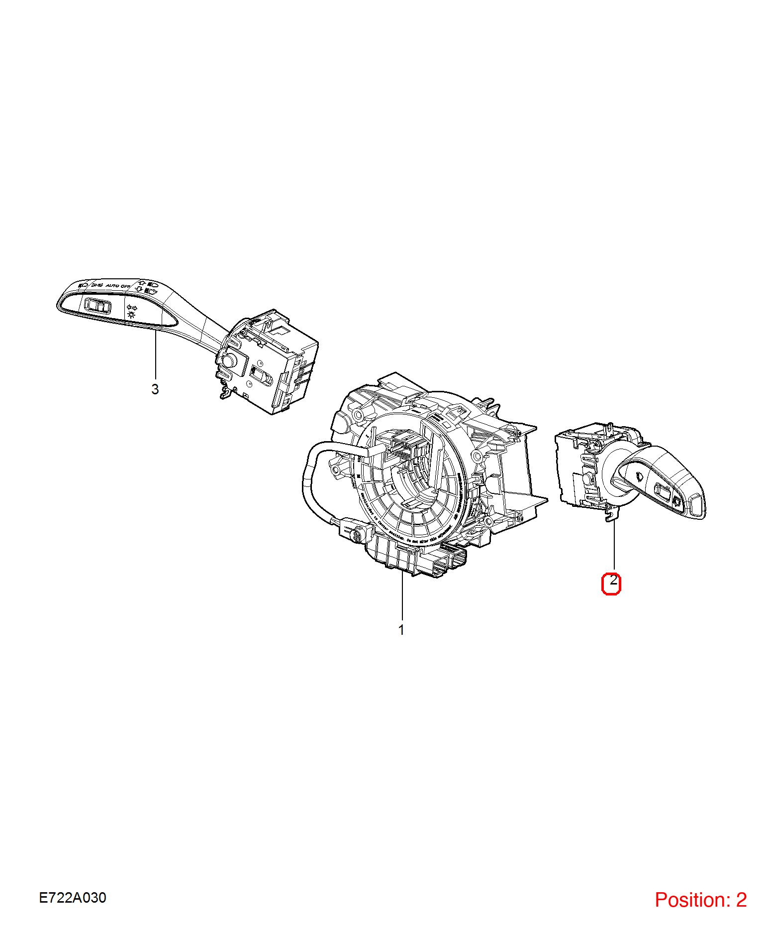 MG Wiper switch OEM 10990220 FOR MG 10990220-MG_OEM